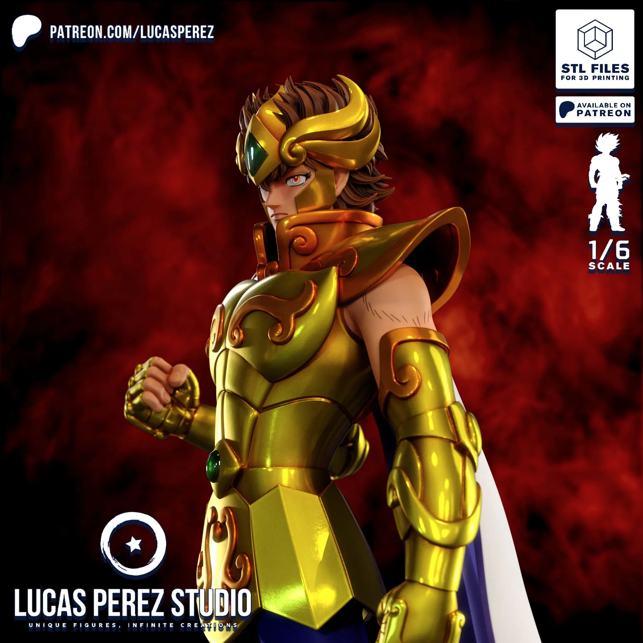 Aioria de Leo - Caballeros del Zodiaco - Imagen 13