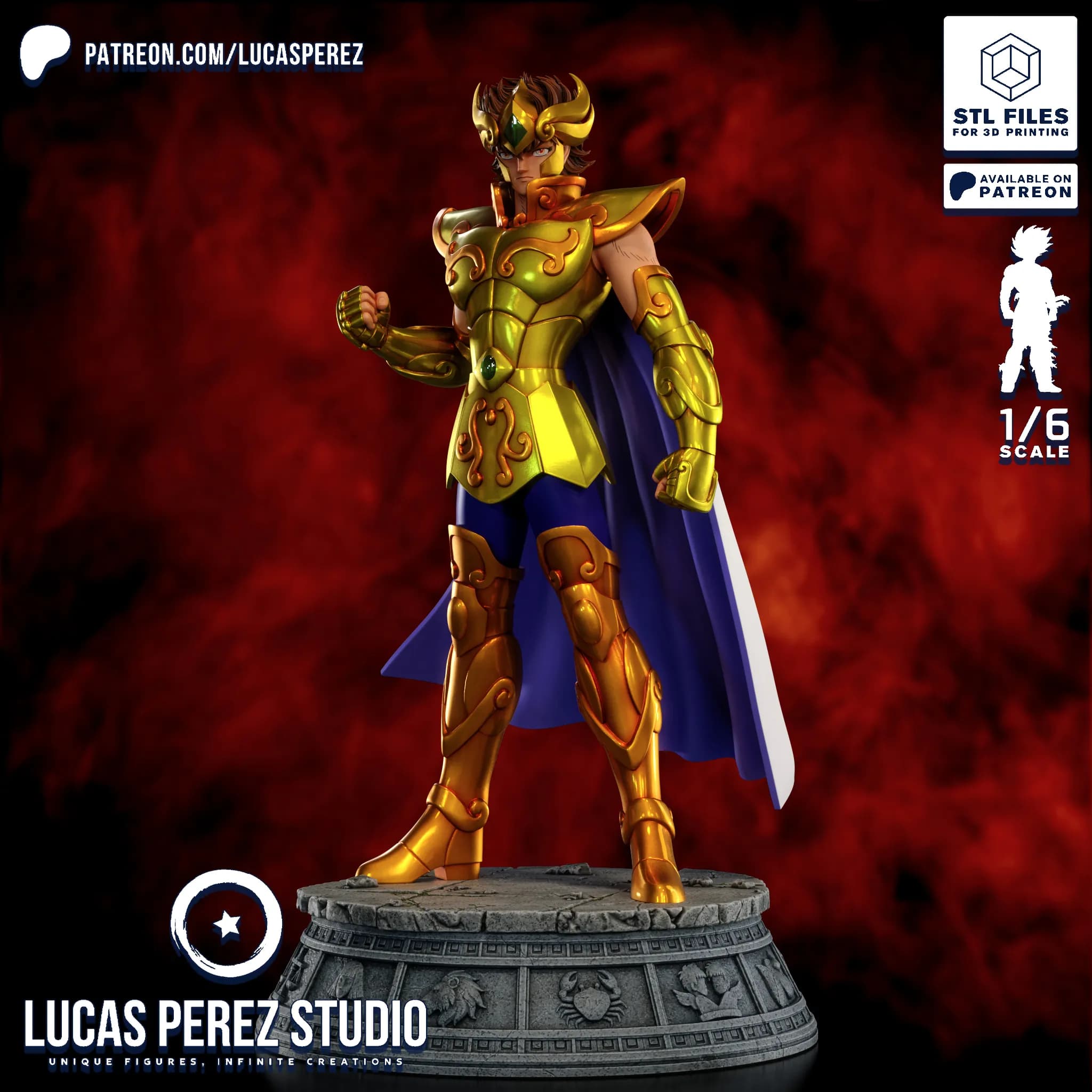 Aioria de Leo - Caballeros del Zodiaco - Imagen 14