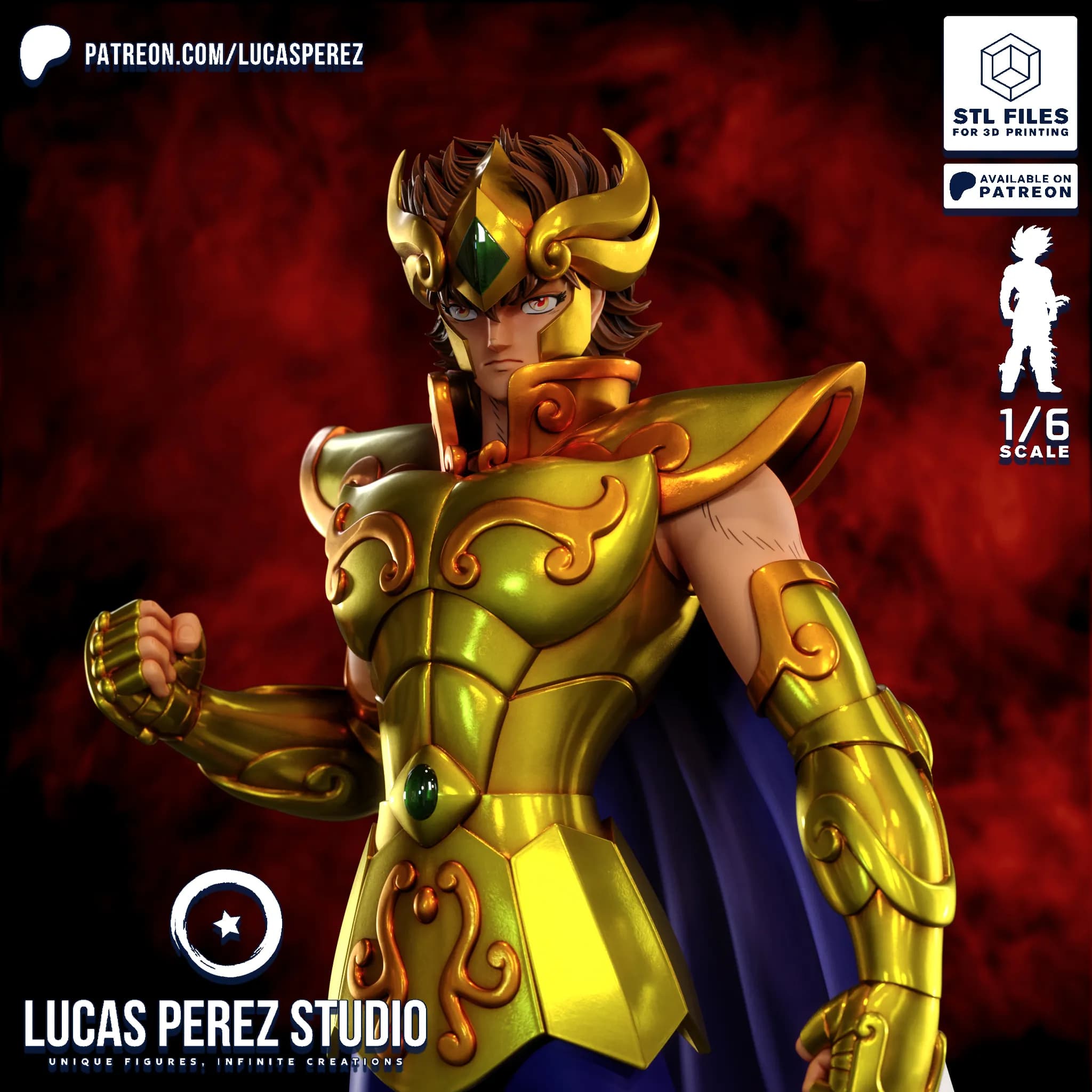 Aioria de Leo - Caballeros del Zodiaco - Imagen 15