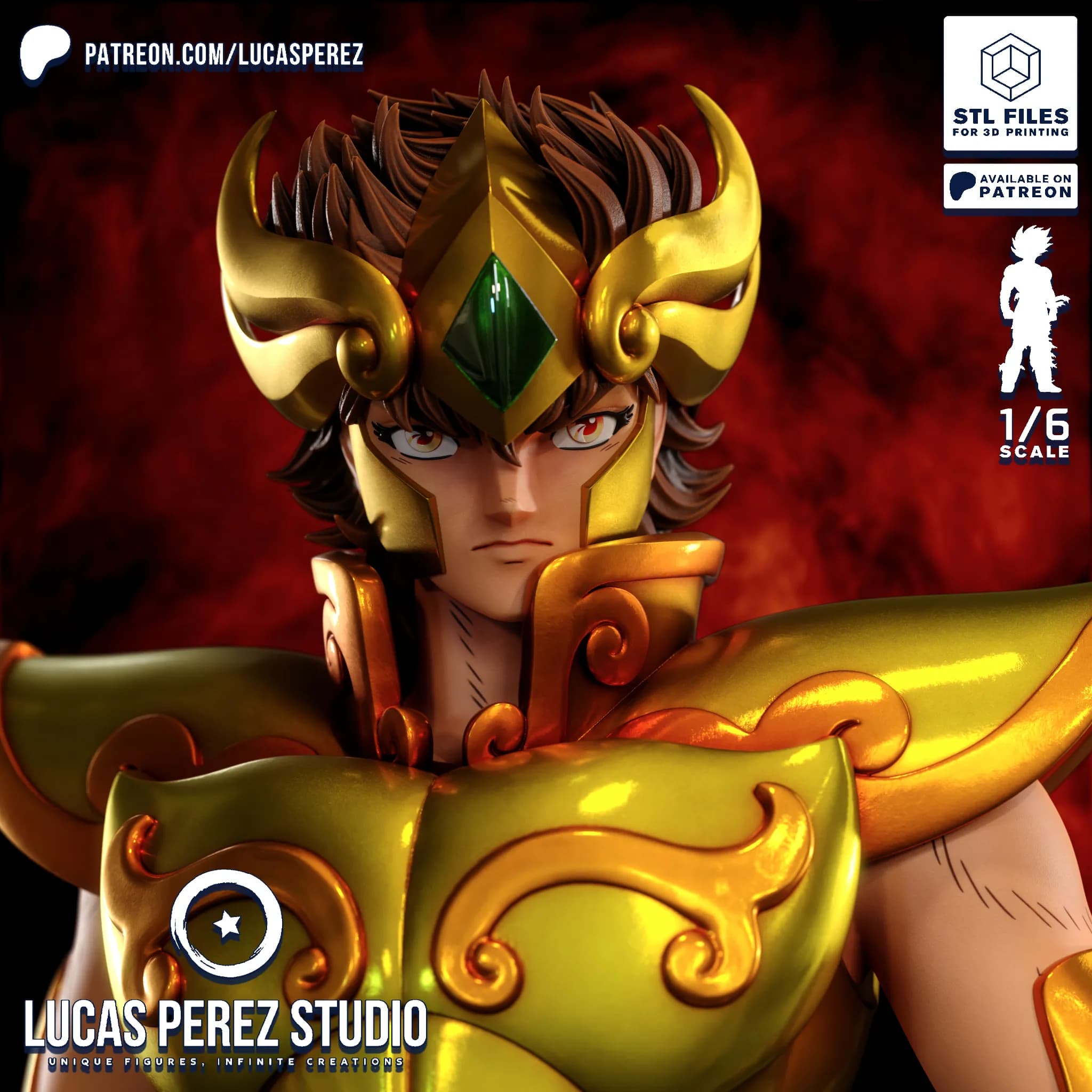 Aioria de Leo - Caballeros del Zodiaco - Imagen 16