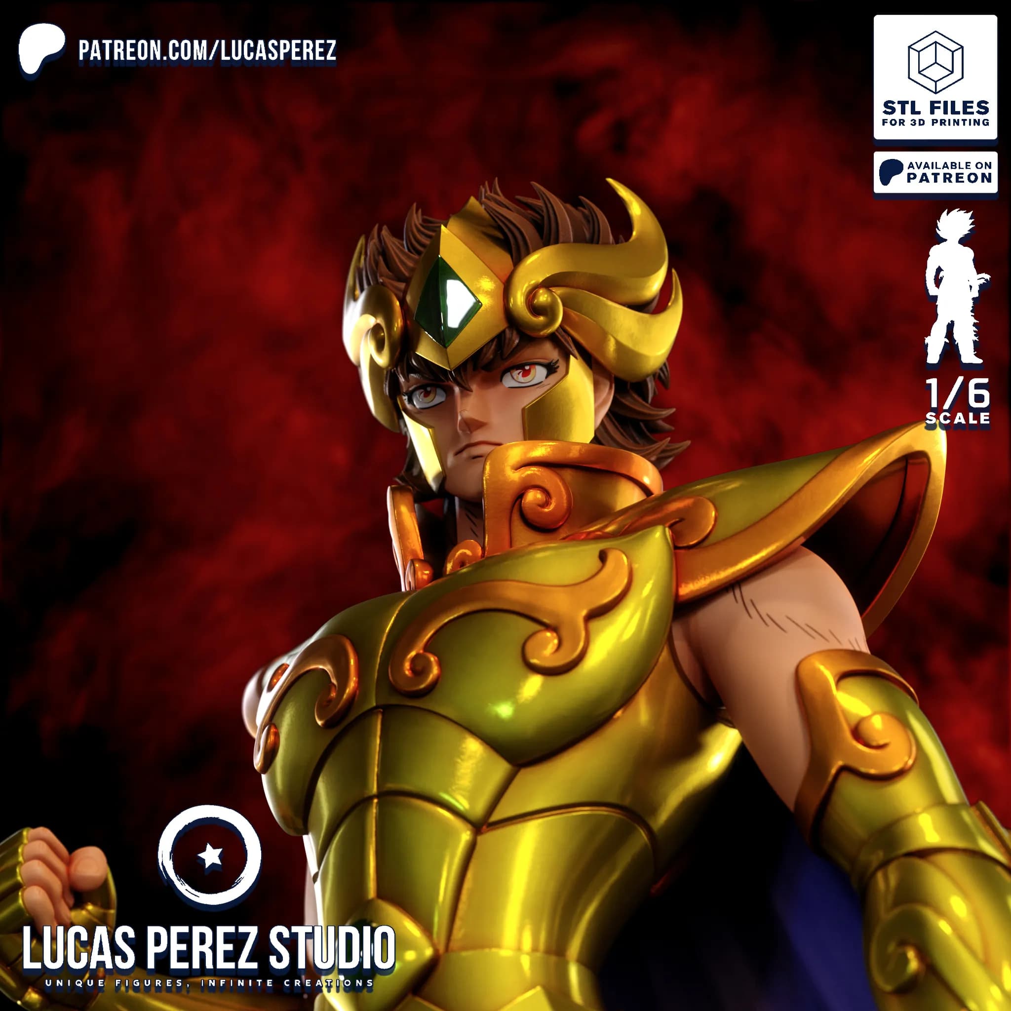 Aioria de Leo - Caballeros del Zodiaco - Imagen 18