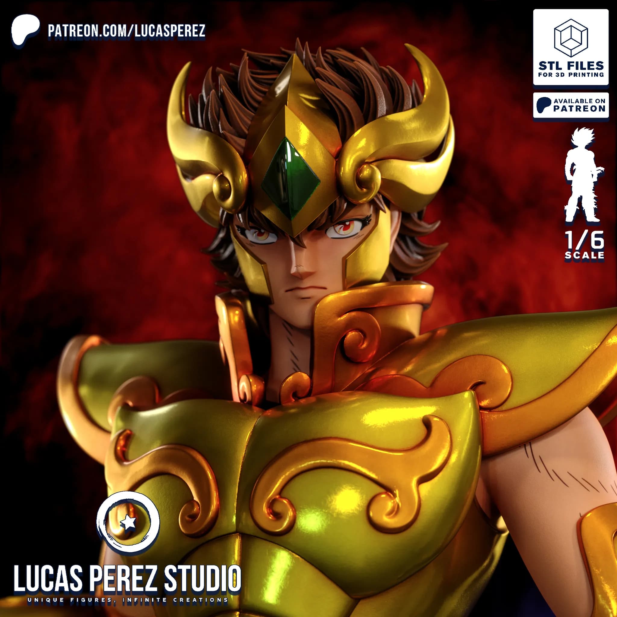 Aioria de Leo - Caballeros del Zodiaco - Imagen 21