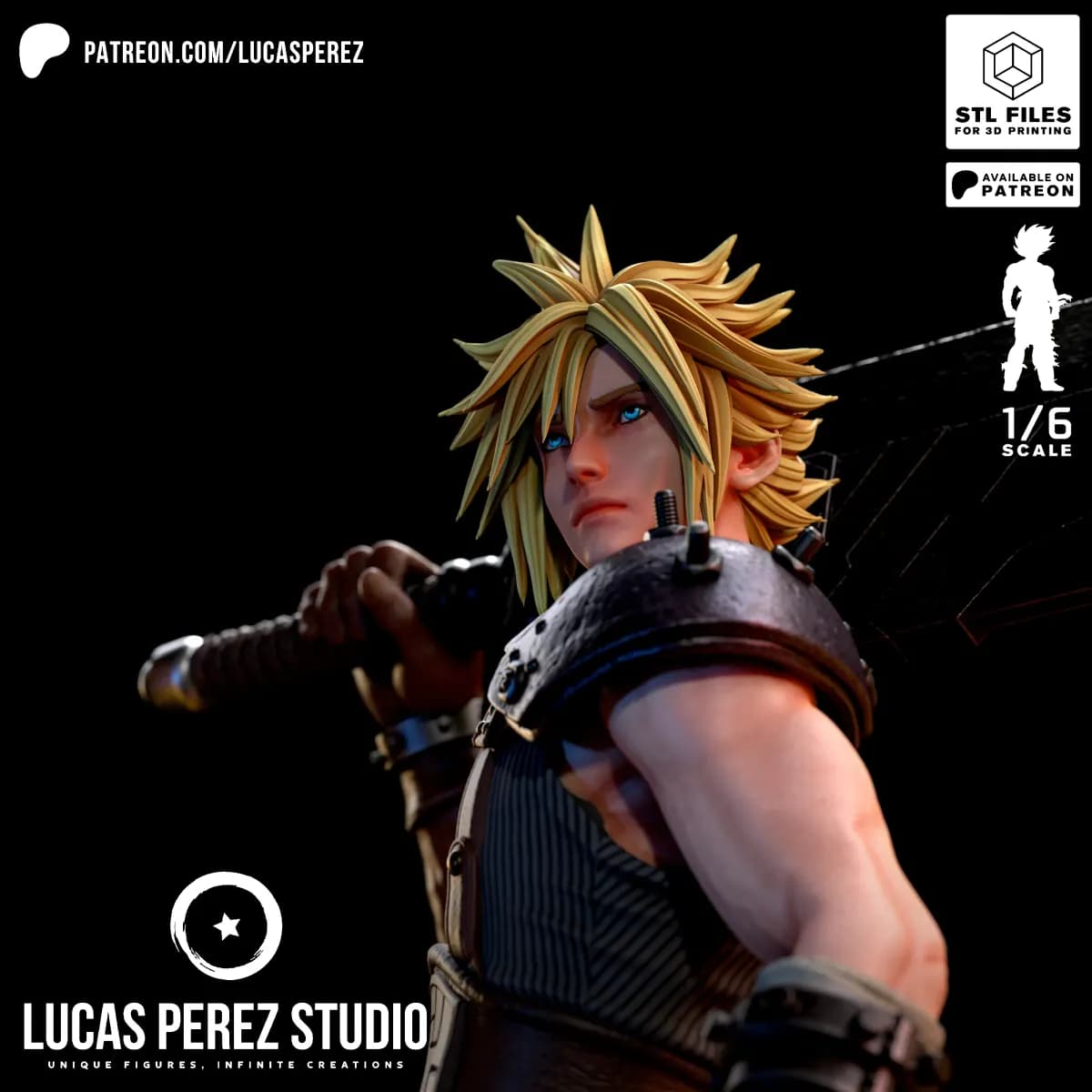 Cloud Strife - Final Fantasy VII - Imagen 17