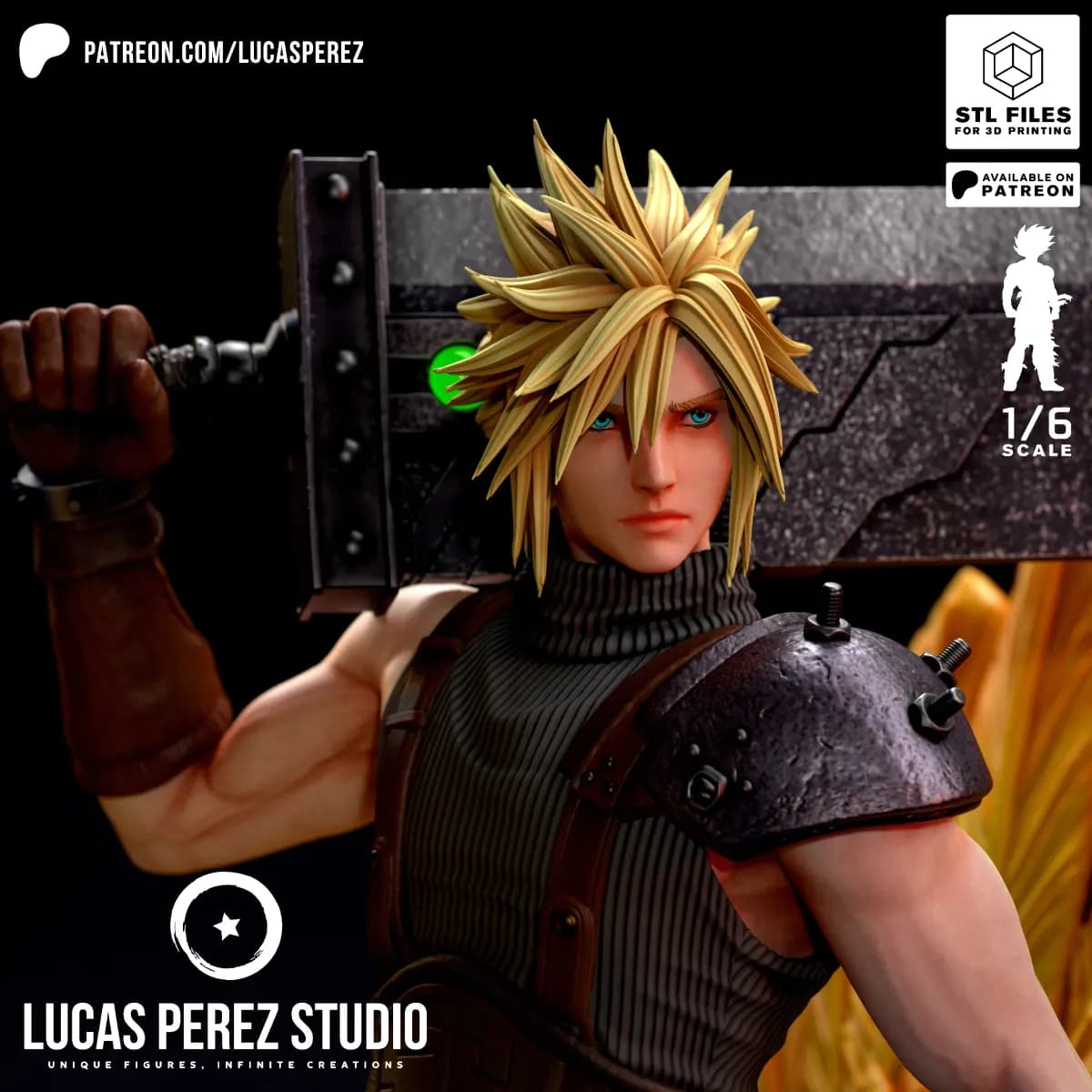 Cloud Strife - Final Fantasy VII - Imagen 18