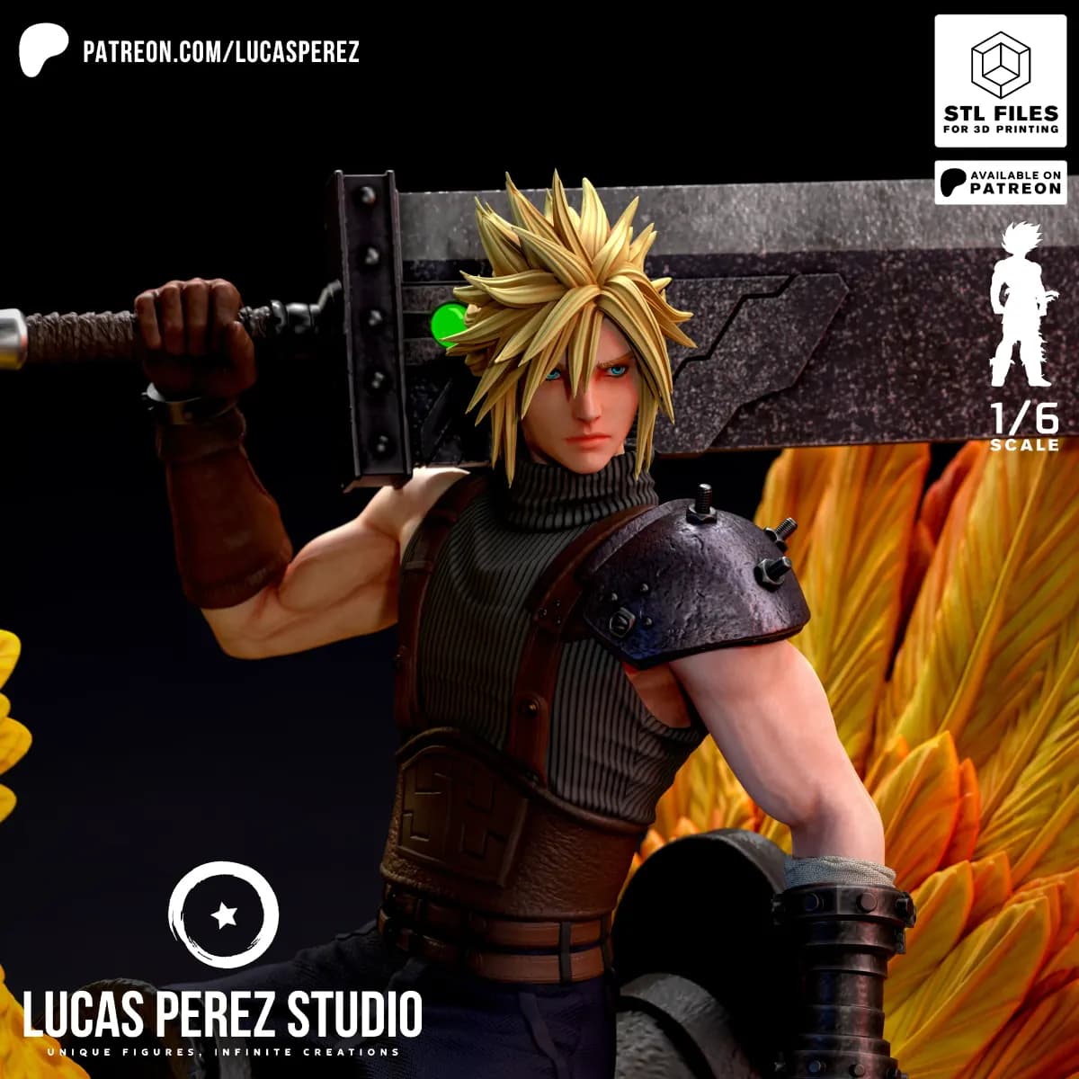 Cloud Strife - Final Fantasy VII - Imagen 19