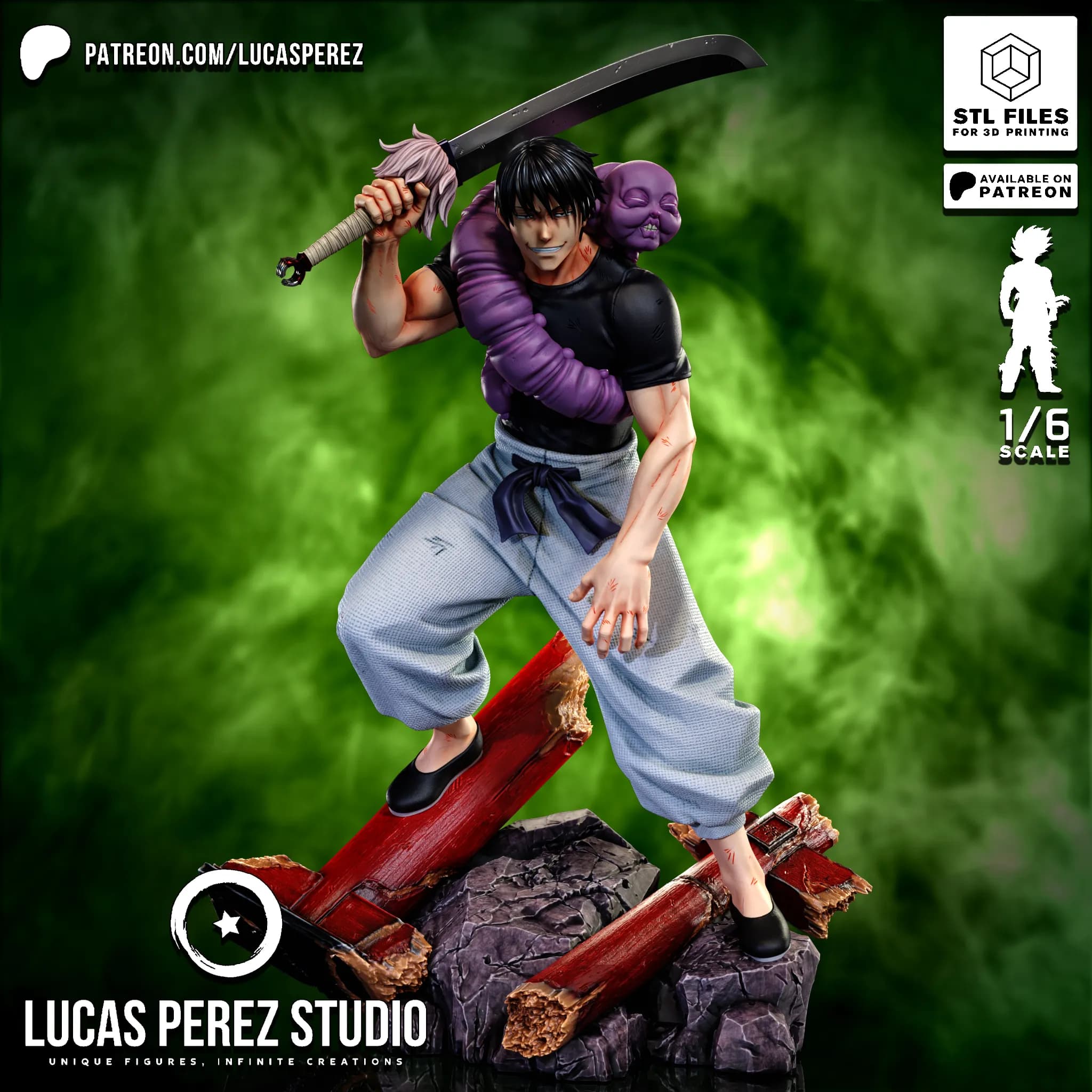 Toji Fushiguro - Jujutsu Kaisen - Imagen 1