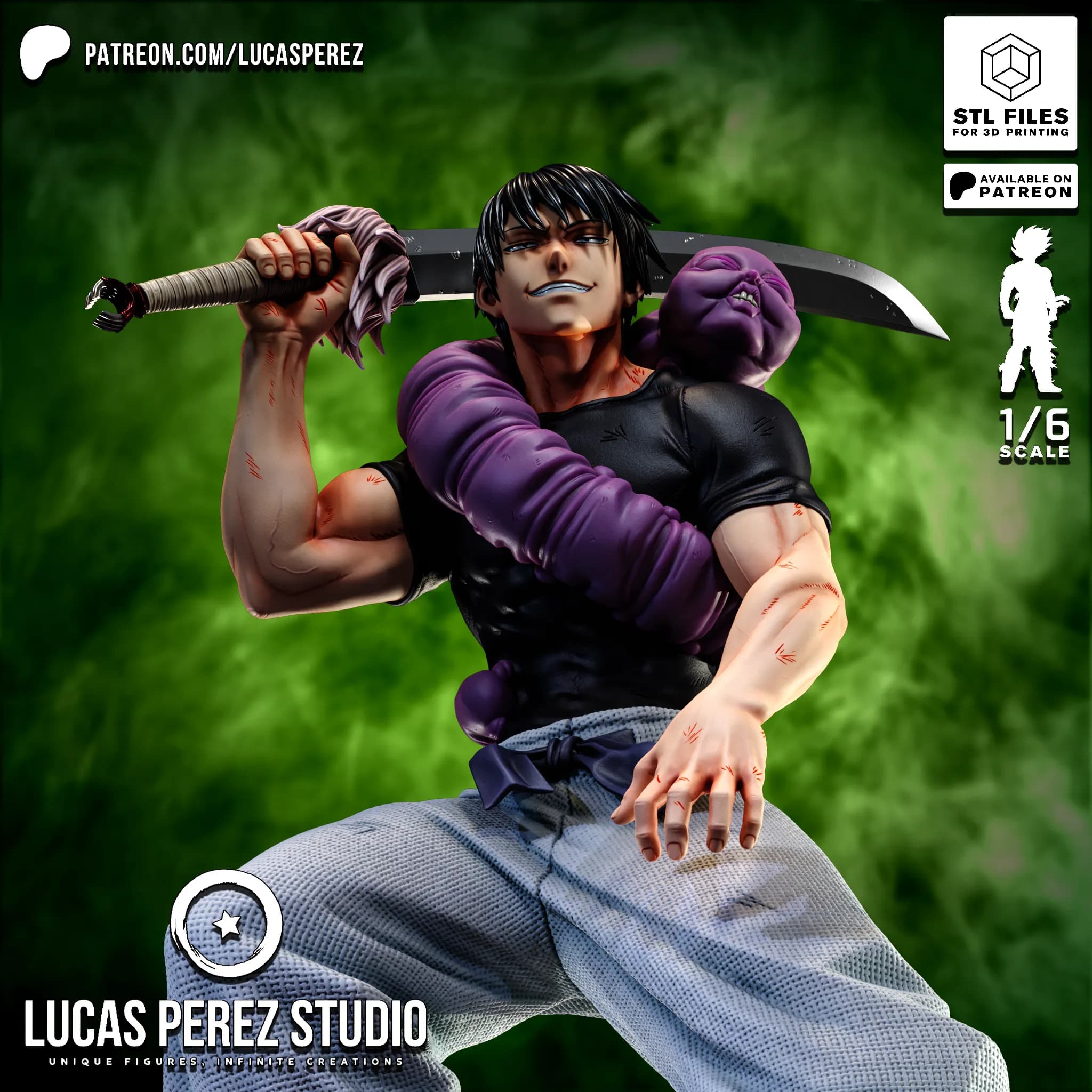 Toji Fushiguro - Jujutsu Kaisen - Imagen 3