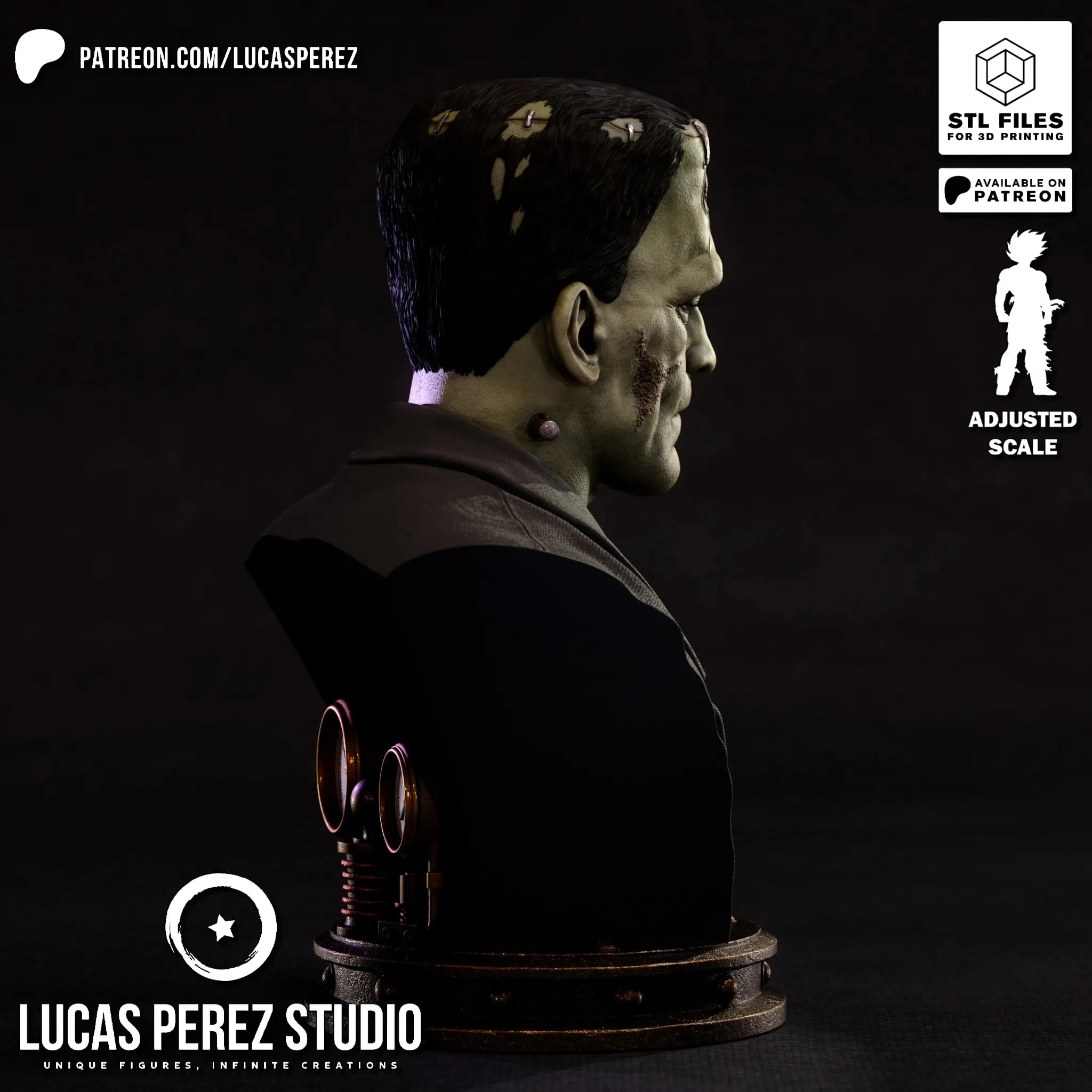 Busto de Frankenstein - Cine Clásico - Imagen 10