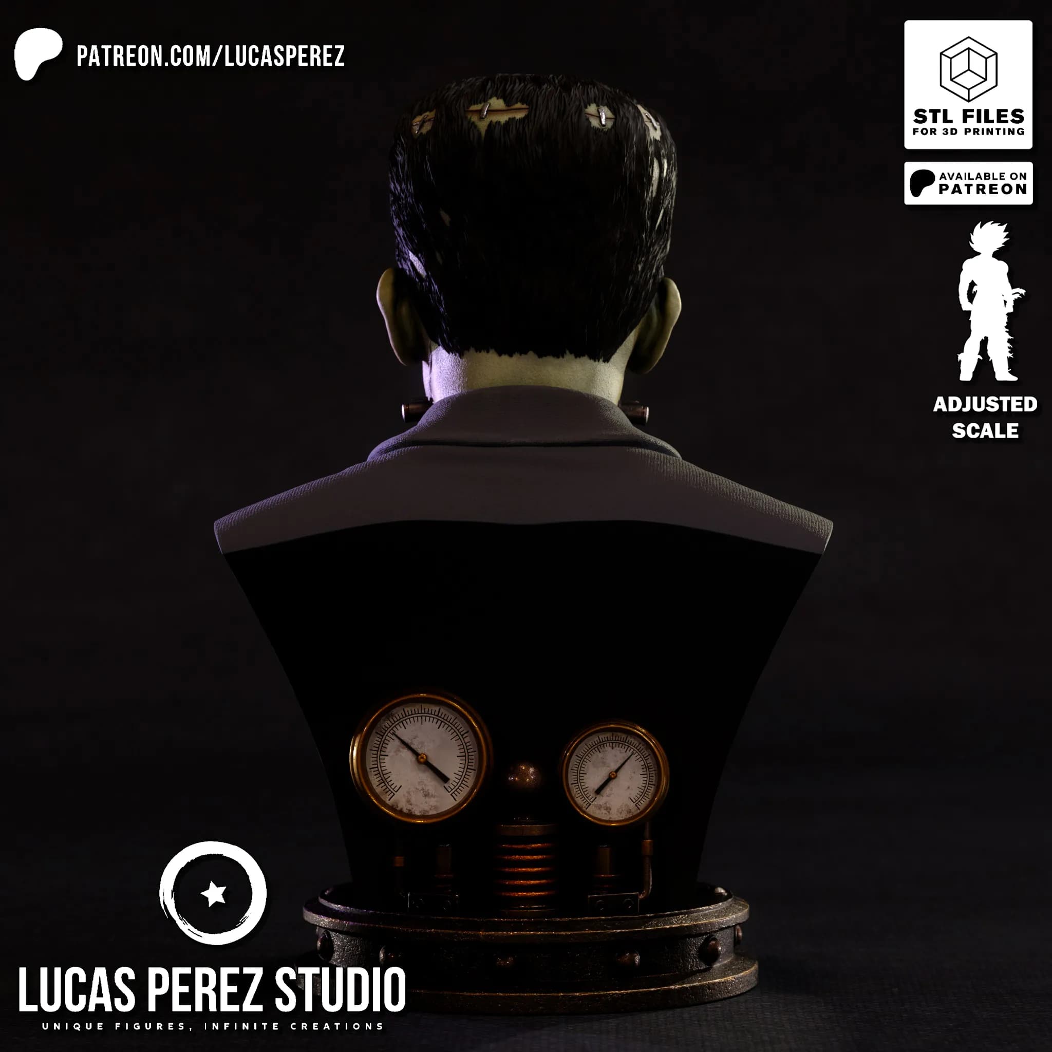 Busto de Frankenstein - Cine Clásico - Imagen 12