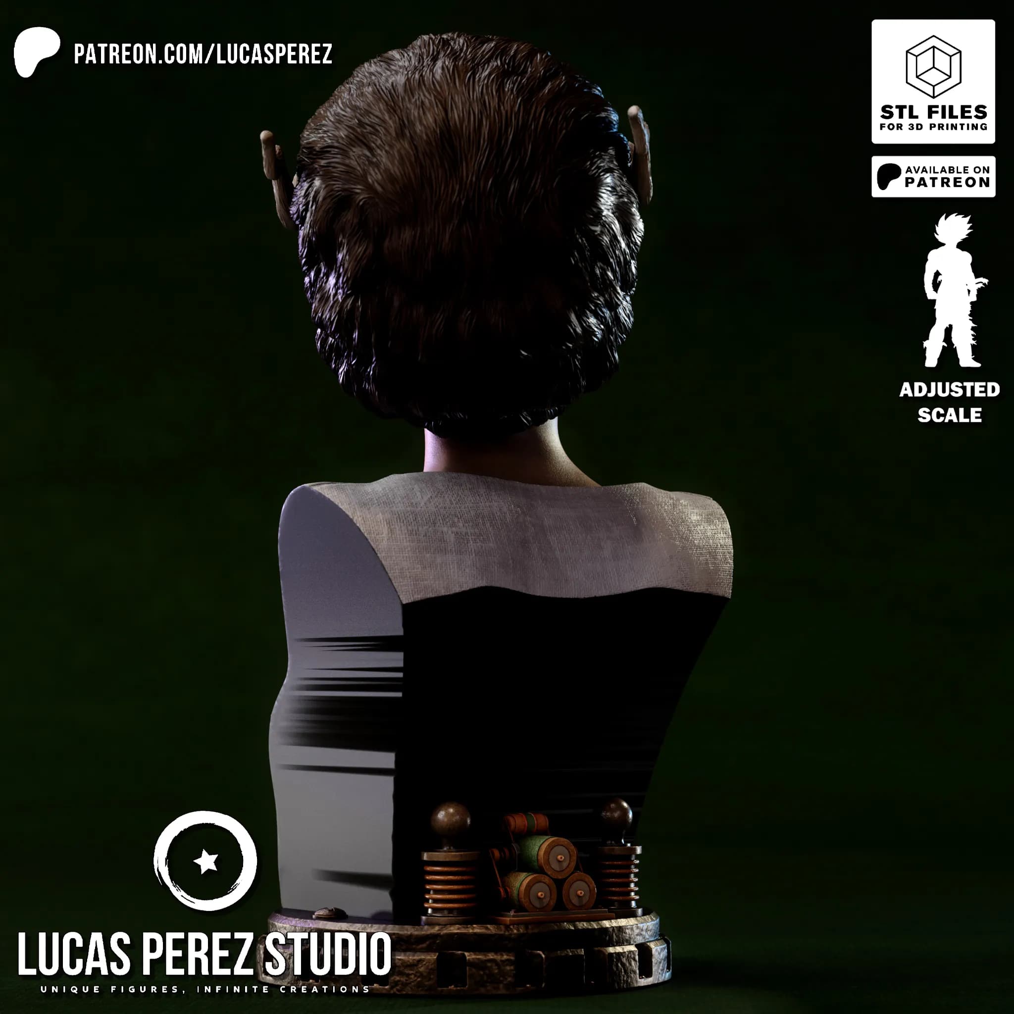 Busto de La Novia de Frankenstein - Cine Clásico - Imagen 24