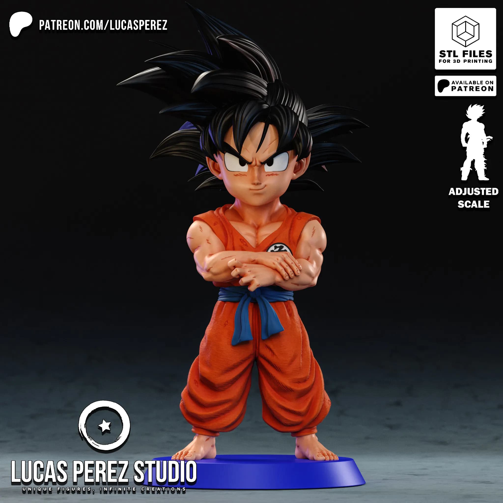 Chibi Goku - Dragon Ball - Imagen 1