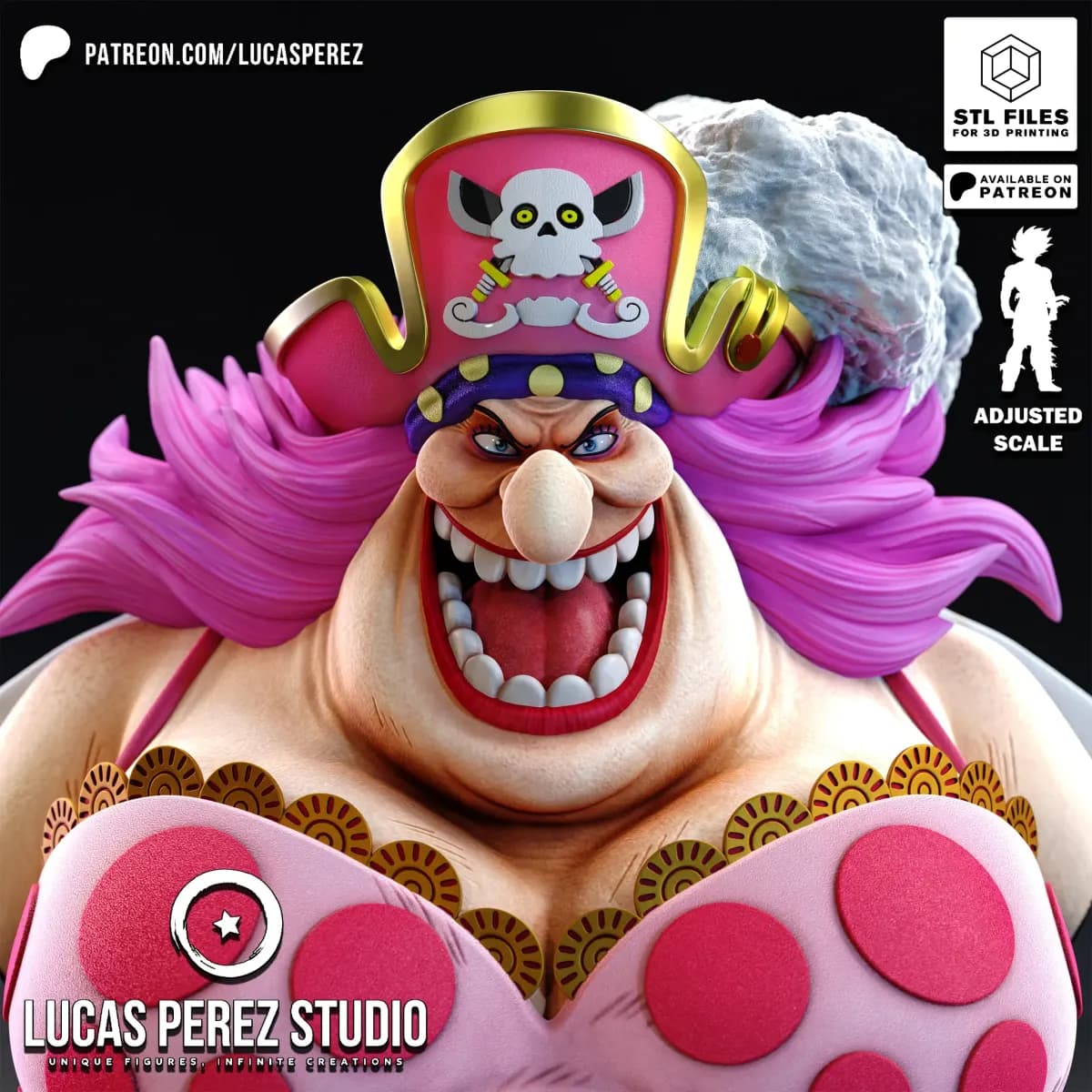 Busto de Big Mom - One Piece - Imagen 3