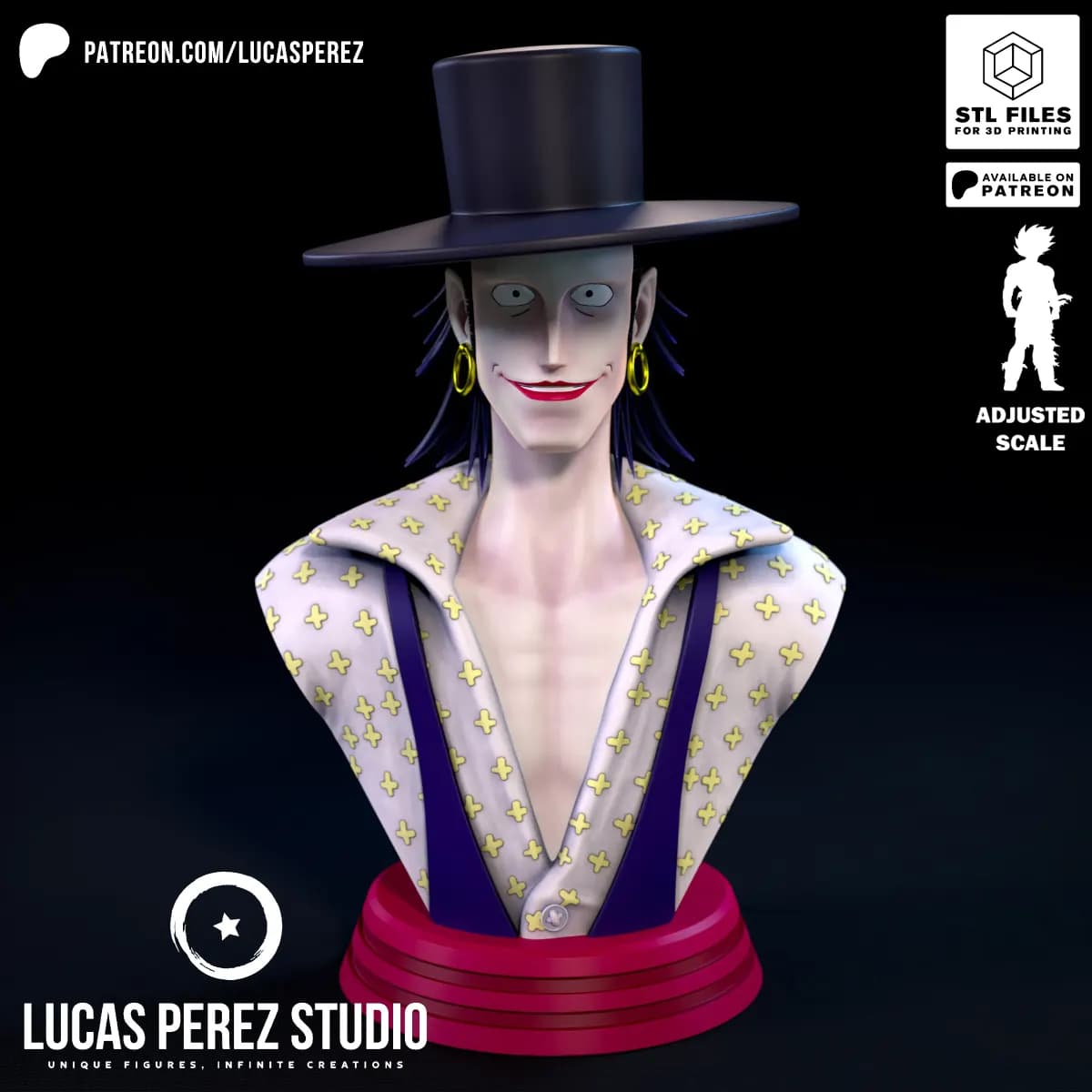 Busto de Laffitte - One Piece - Imagen 1