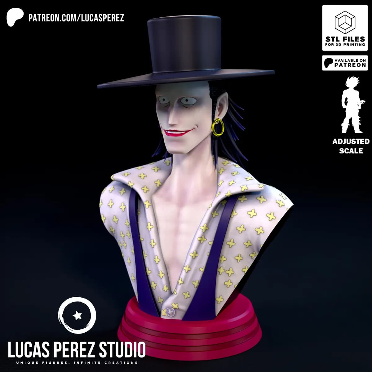 Busto de Laffitte - One Piece - Imagen 9