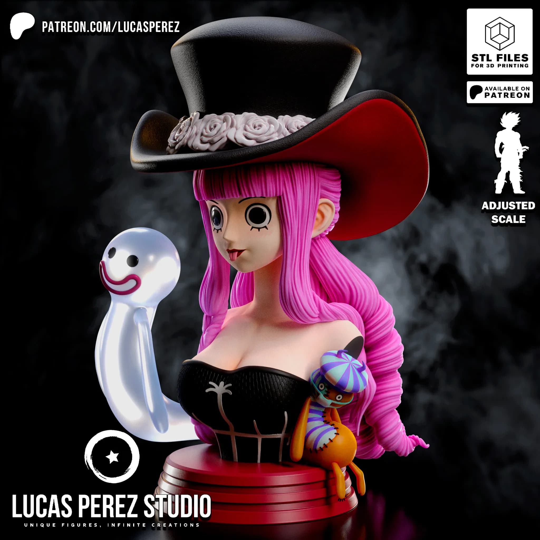 Busto de Perona - One Piece - Imagen 2