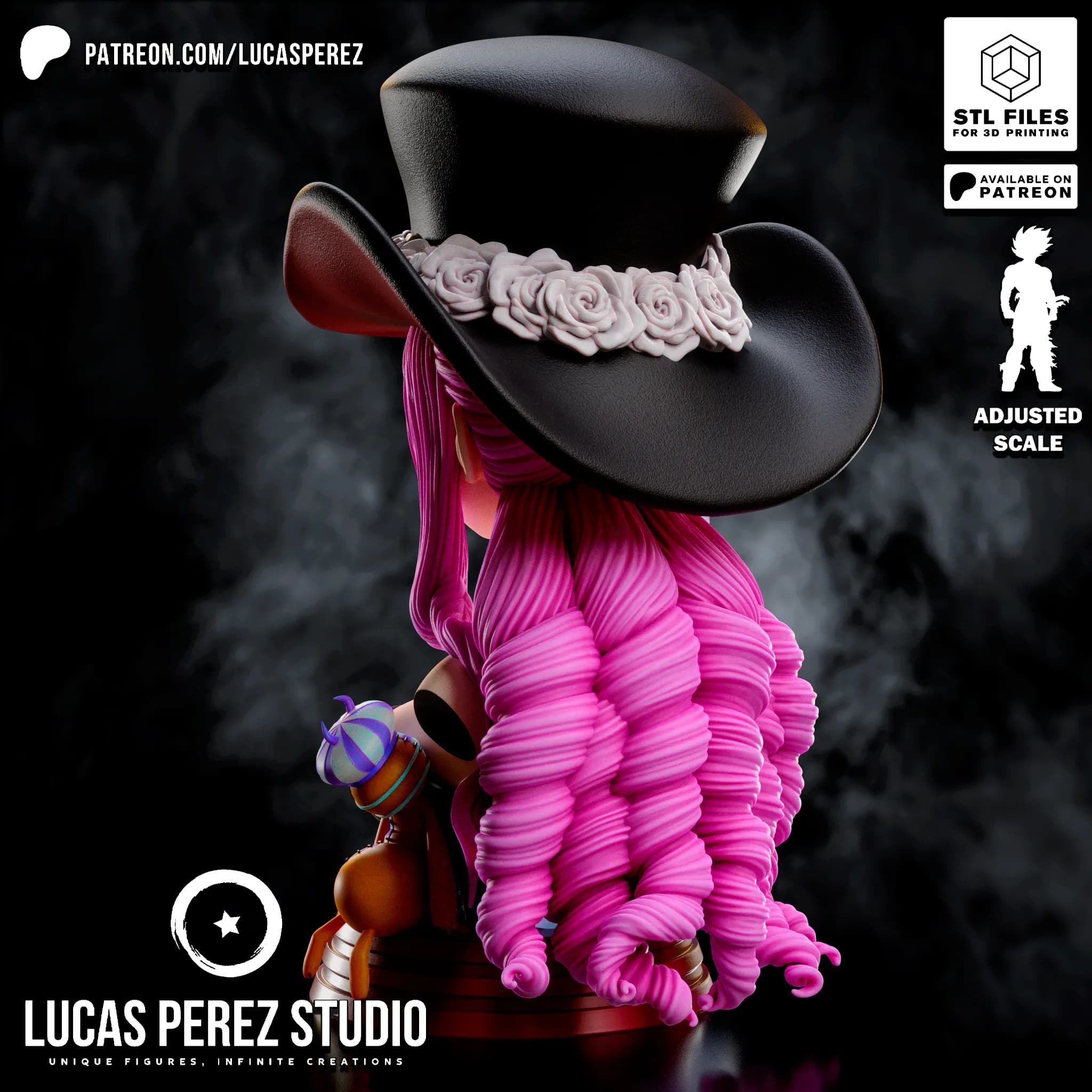 Busto de Perona - One Piece - Imagen 5