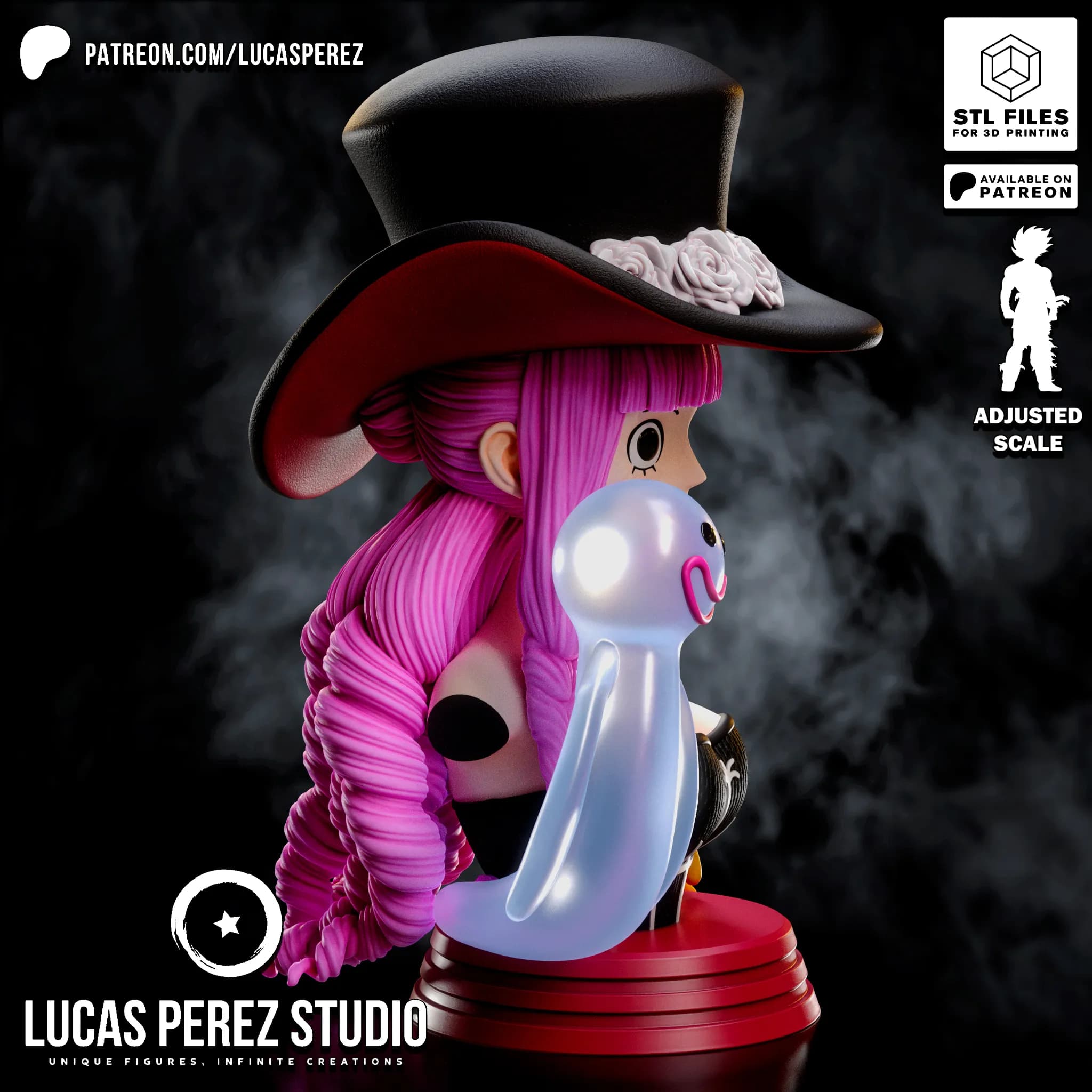 Busto de Perona - One Piece - Imagen 8