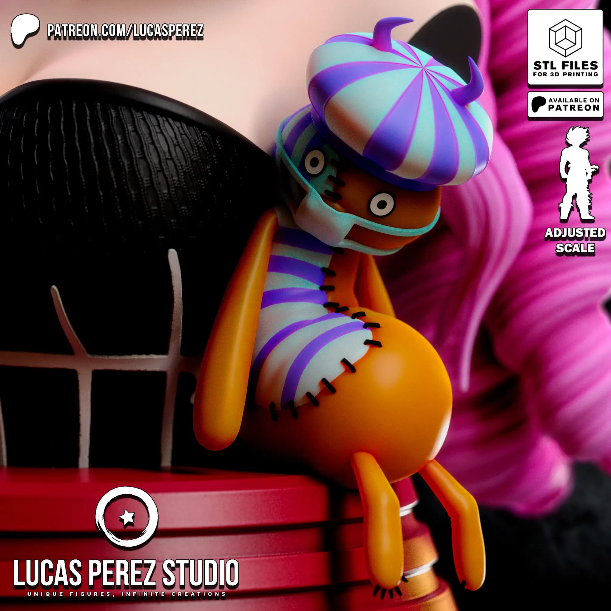 Busto de Perona - One Piece - Imagen 10