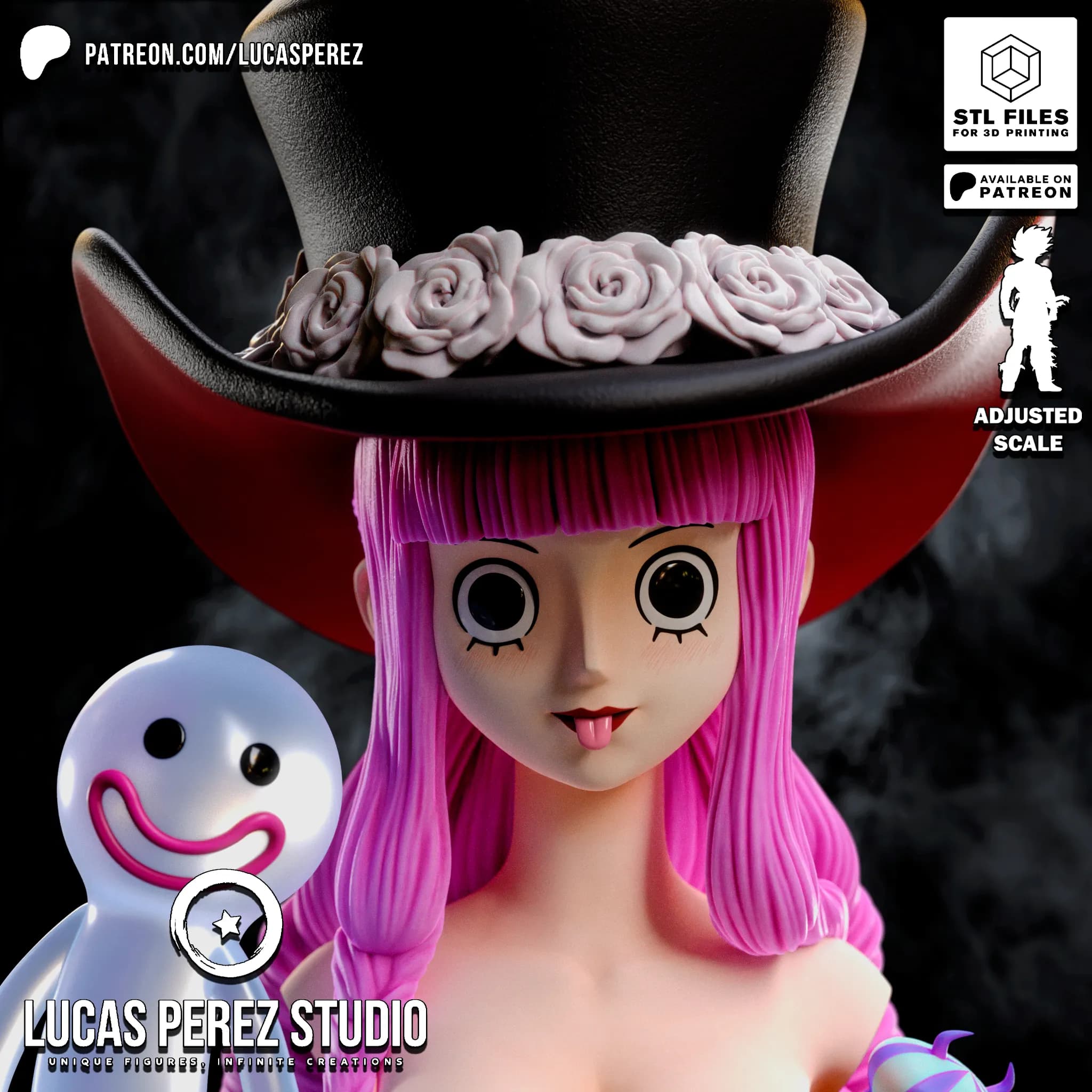 Busto de Perona - One Piece - Imagen 11