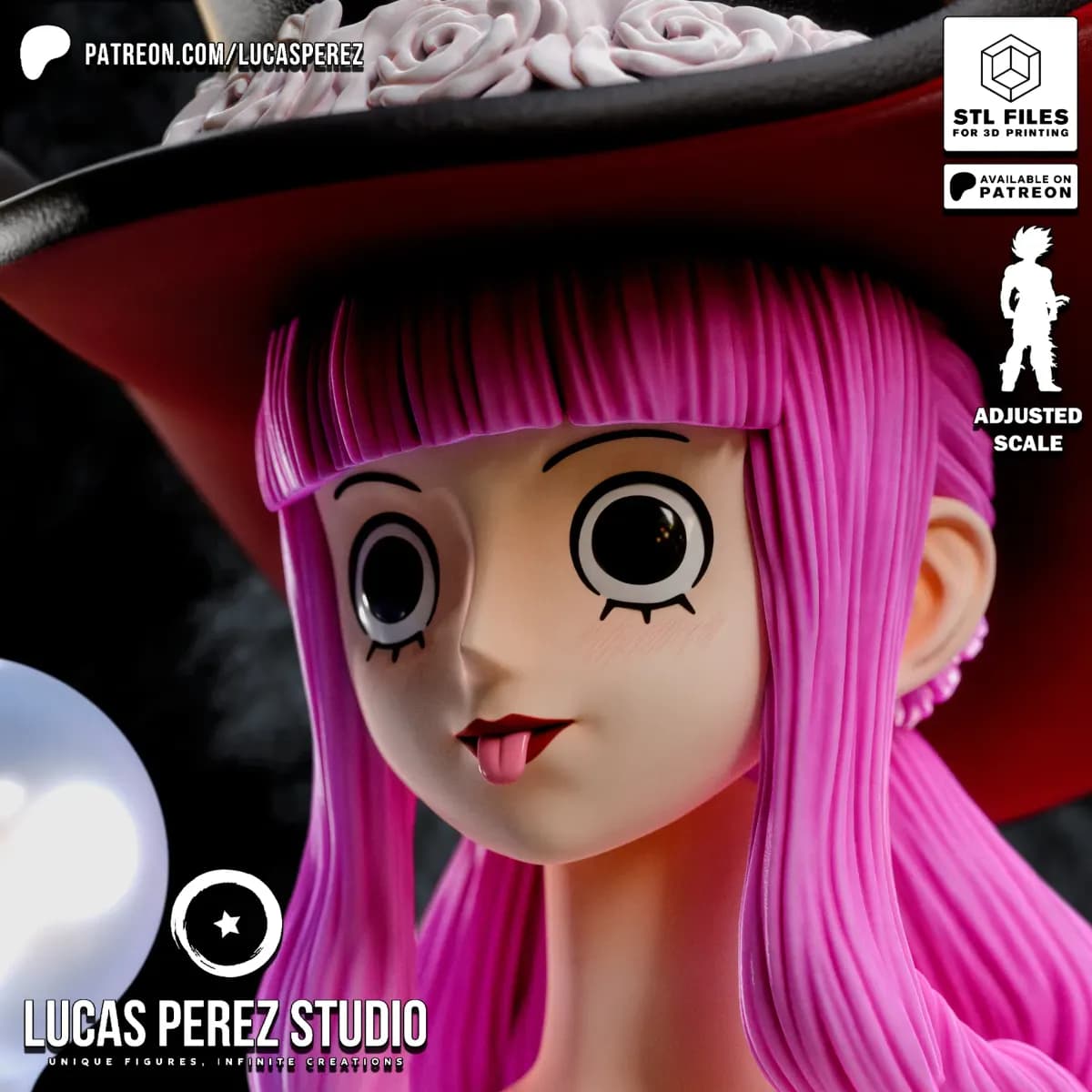 Busto de Perona - One Piece - Imagen 13