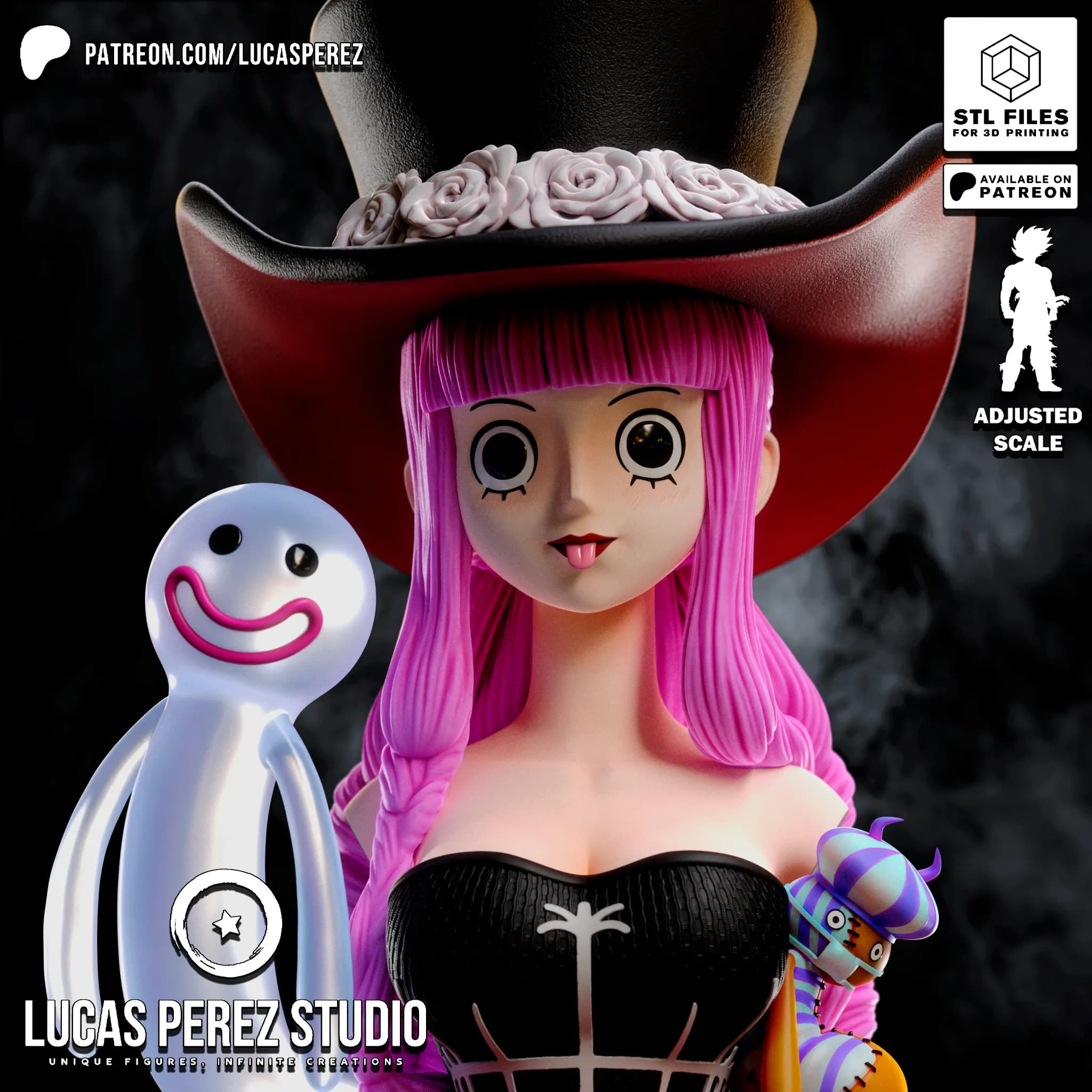 Busto de Perona - One Piece - Imagen 12