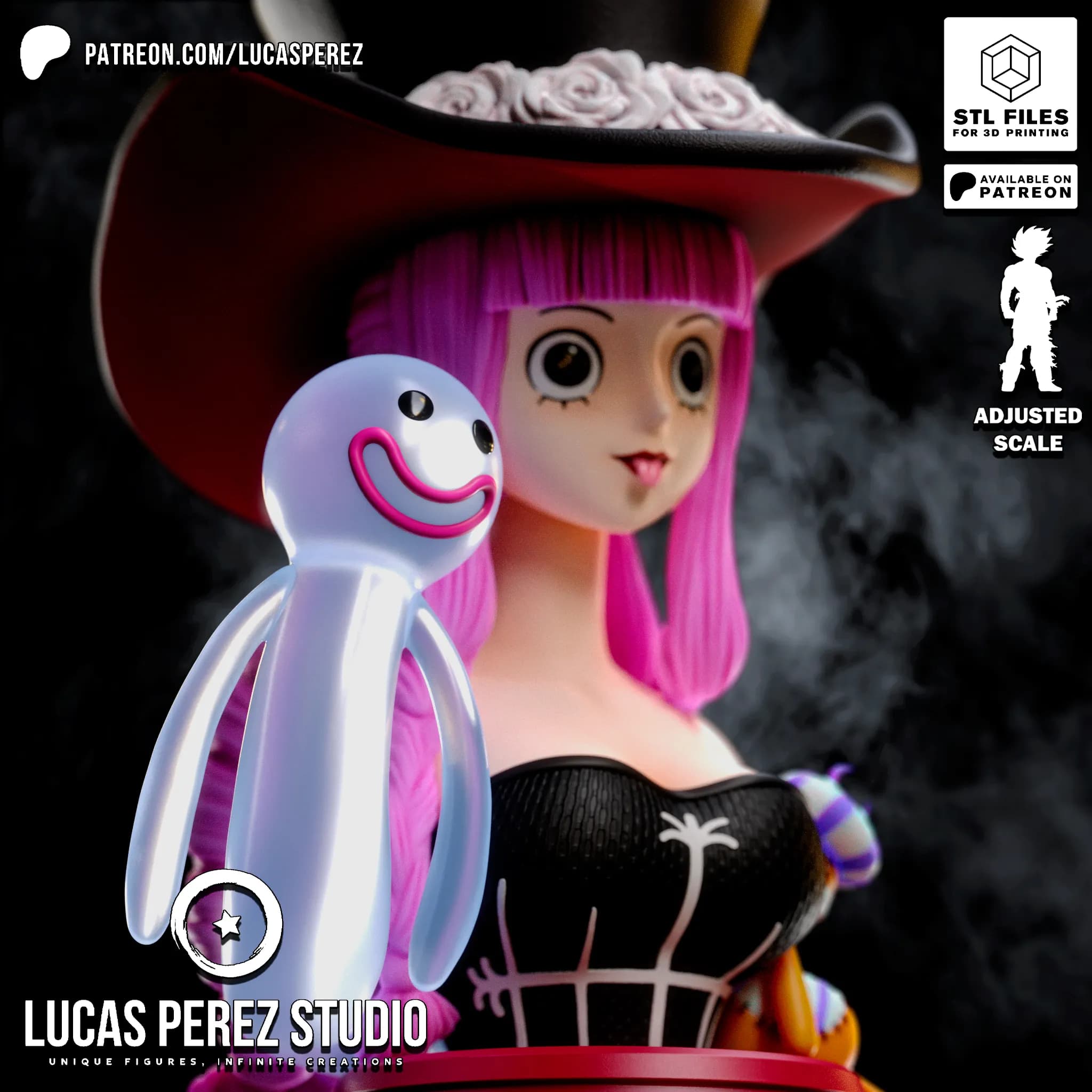 Busto de Perona - One Piece - Imagen 17
