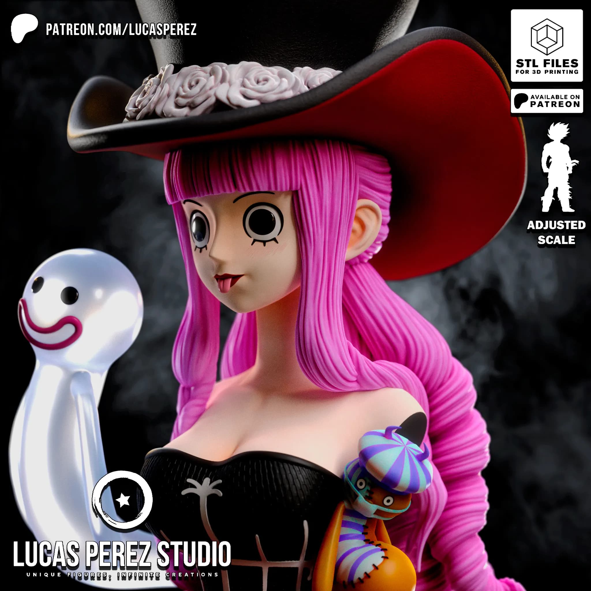 Busto de Perona - One Piece - Imagen 19