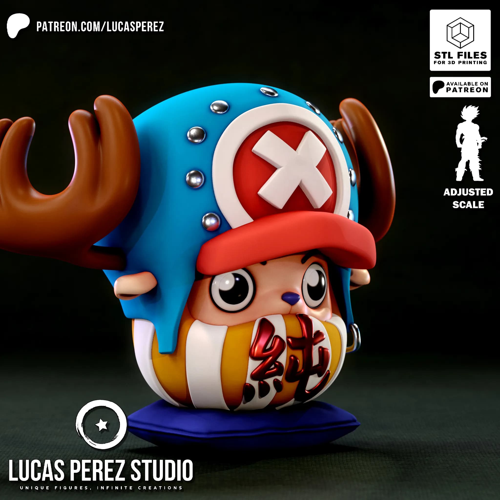 Daruma Chopper - One Piece - Imagen 2