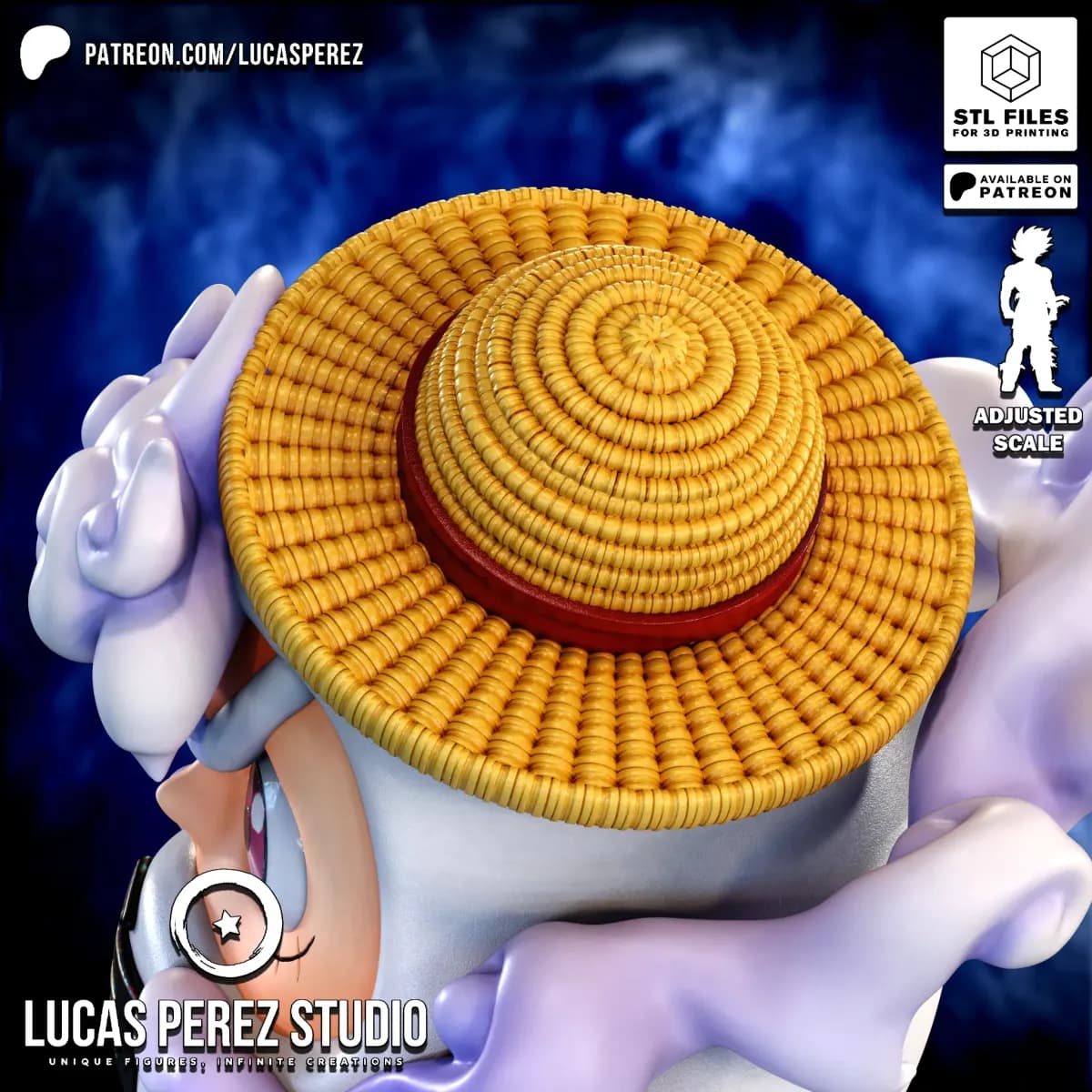 Daruma Luffy Nika - One Piece - Imagen 9