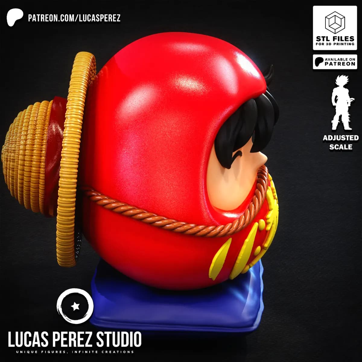 Daruma Luffy - One Piece - Imagen 3