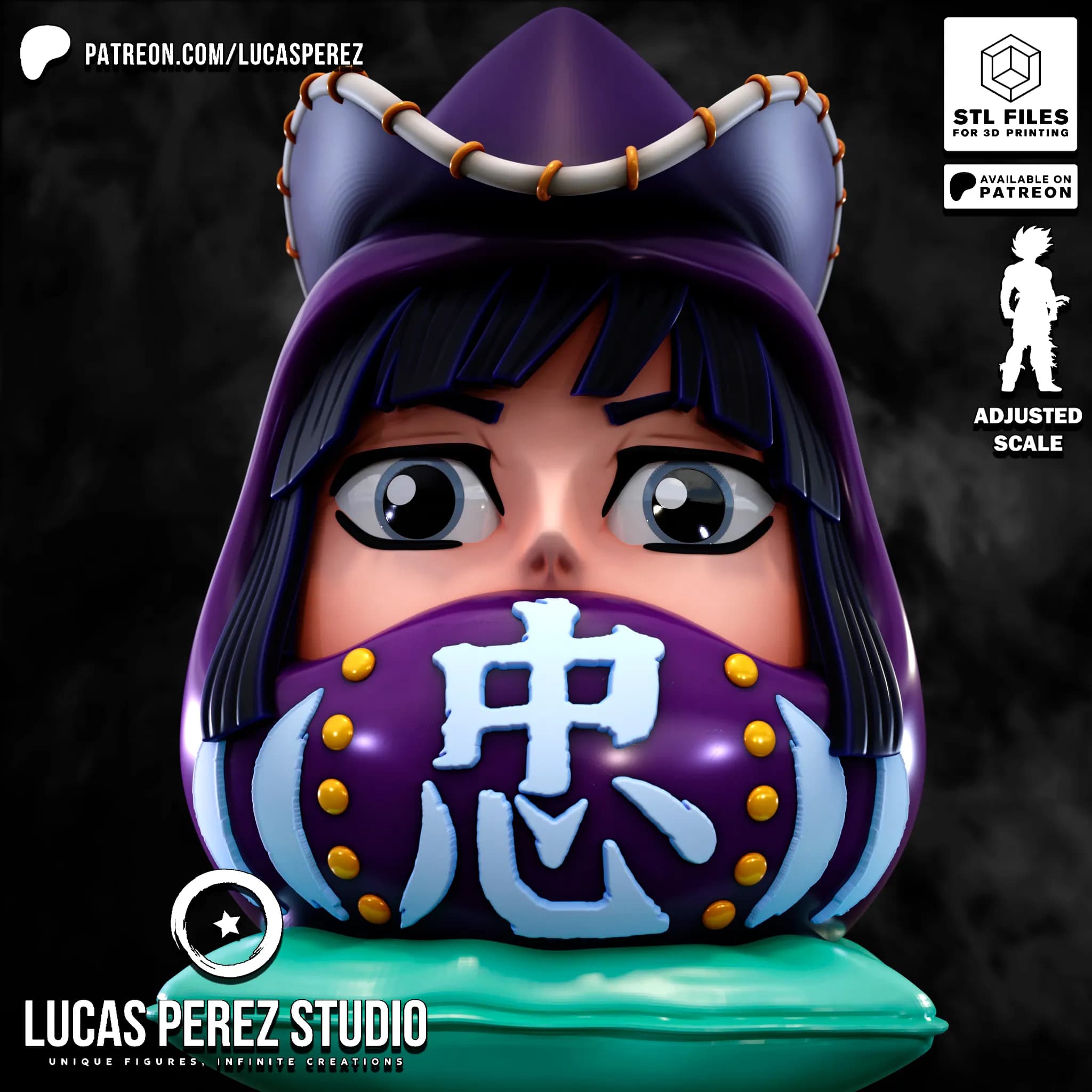 Daruma Nico Robin - One Piece - Imagen 1