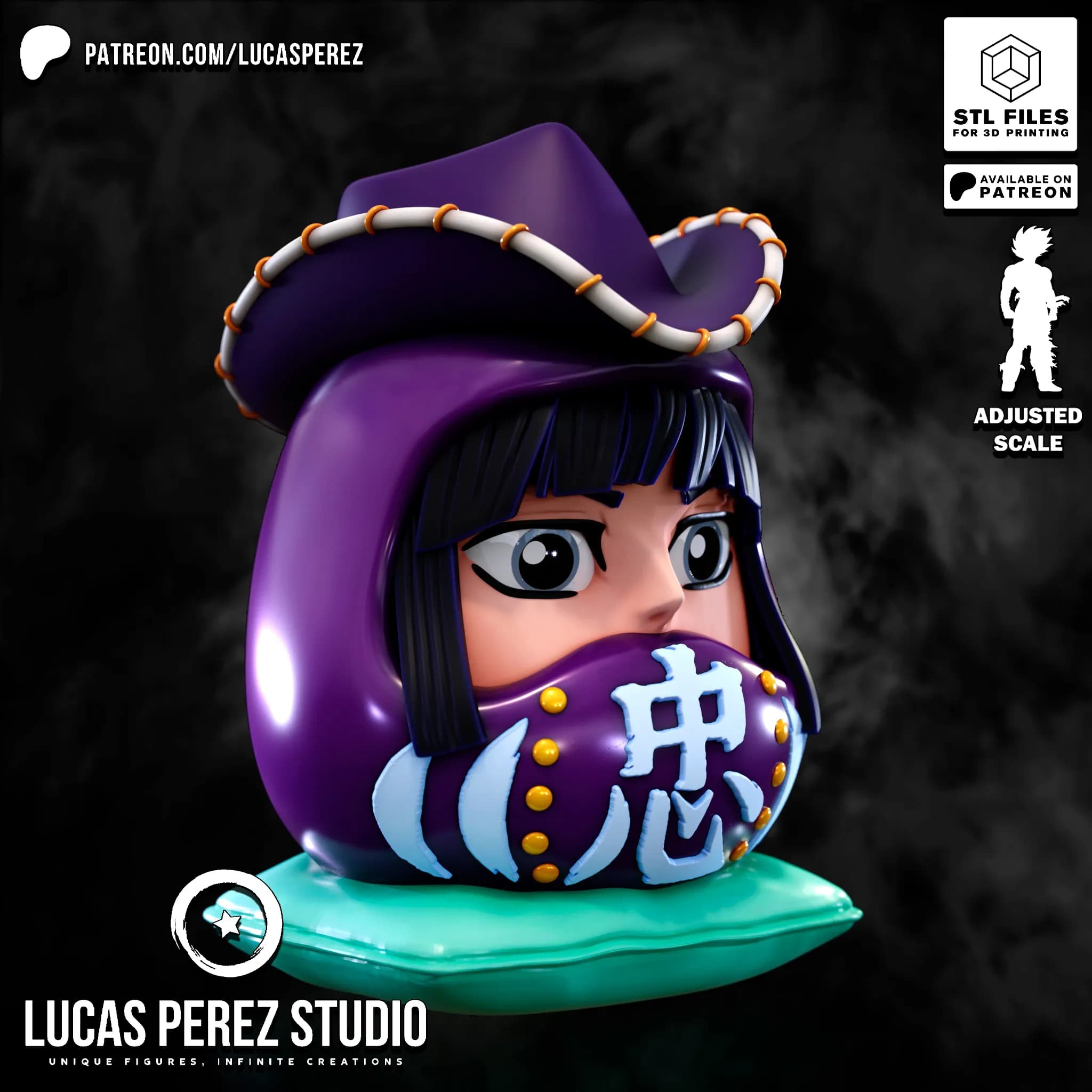 Daruma Nico Robin - One Piece - Imagen 3