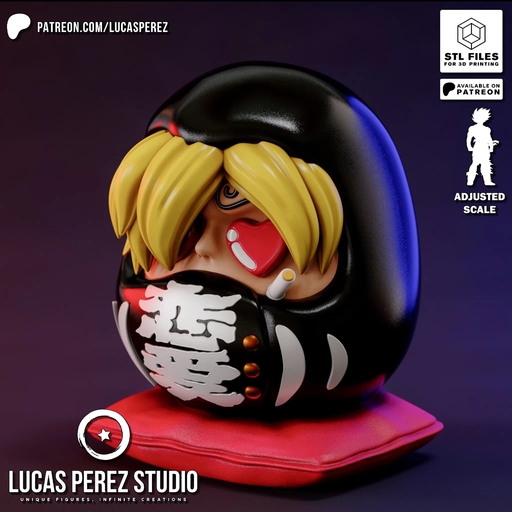 Daruma Sanji - One Piece - Imagen 6