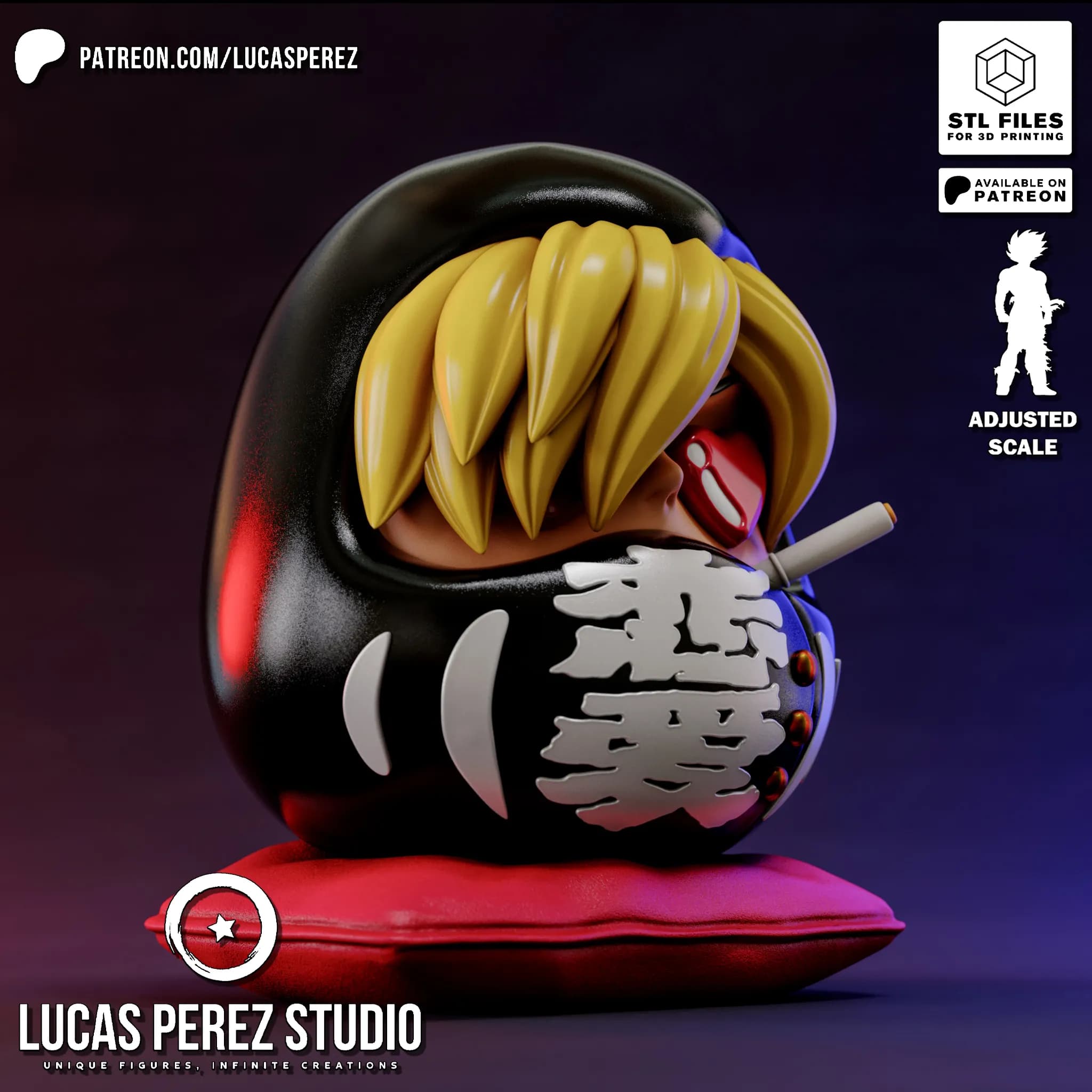 Daruma Sanji - One Piece - Imagen 8