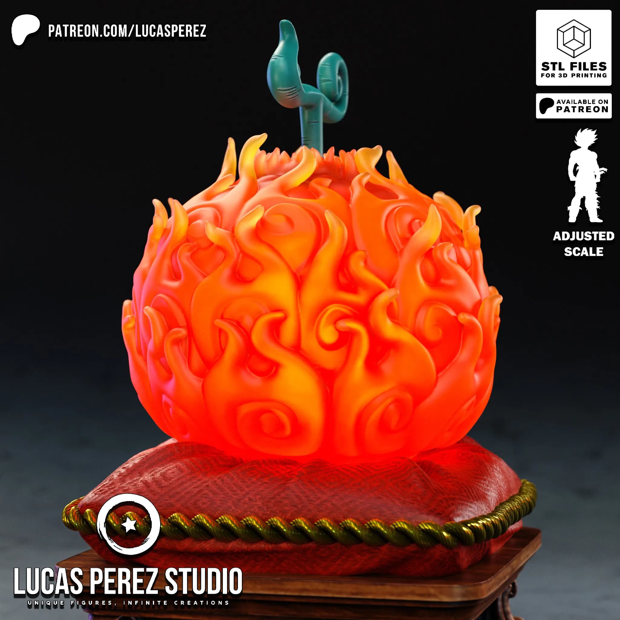 Fruta Mera Mera - One Piece - Imagen 5