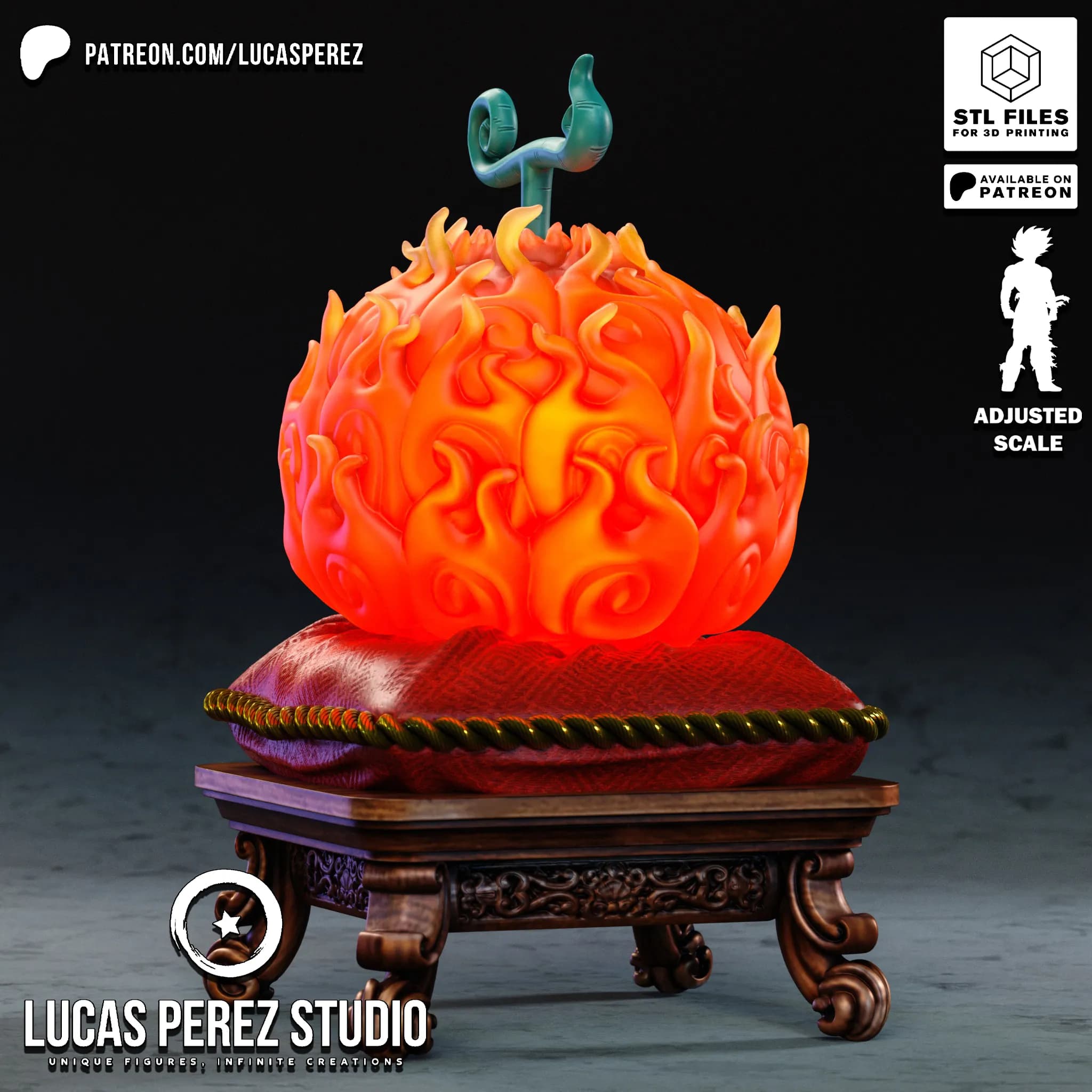 Fruta Mera Mera - One Piece - Imagen 8