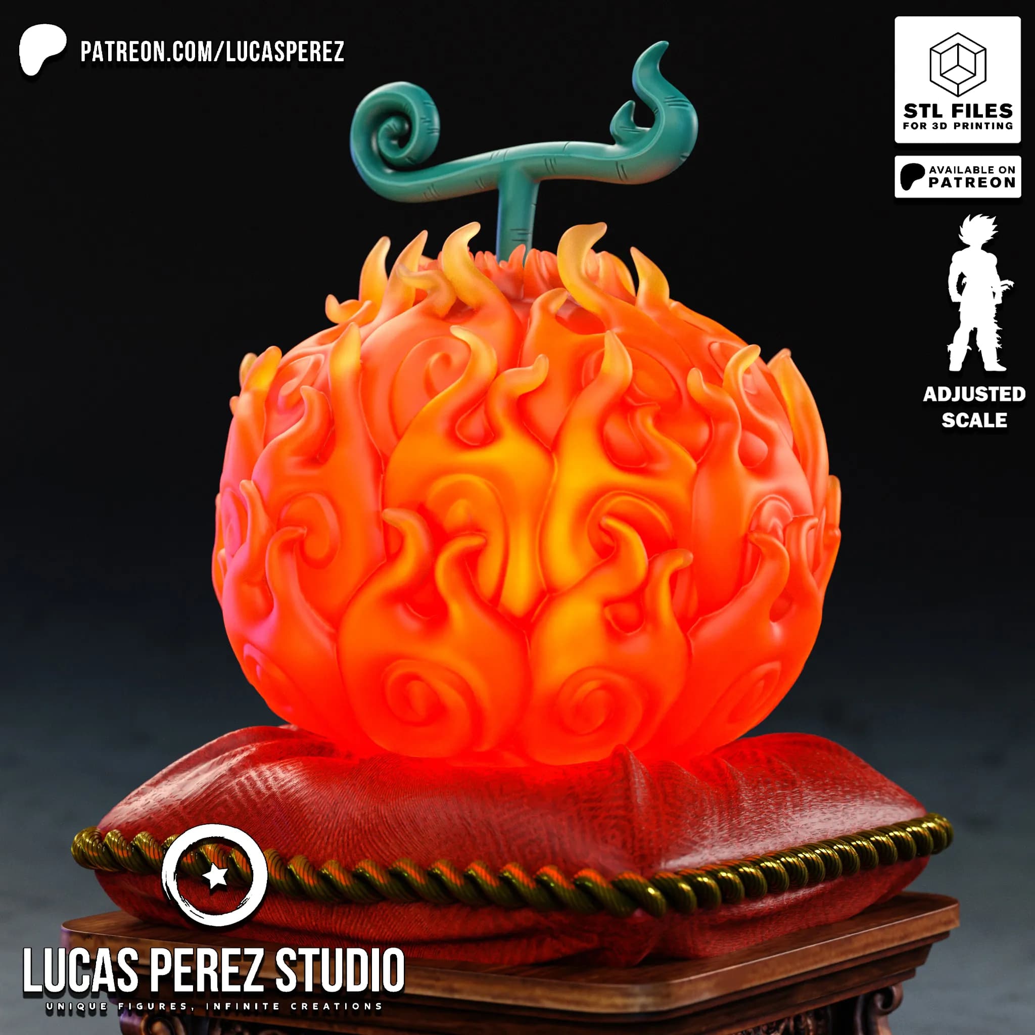 Fruta Mera Mera - One Piece - Imagen 9