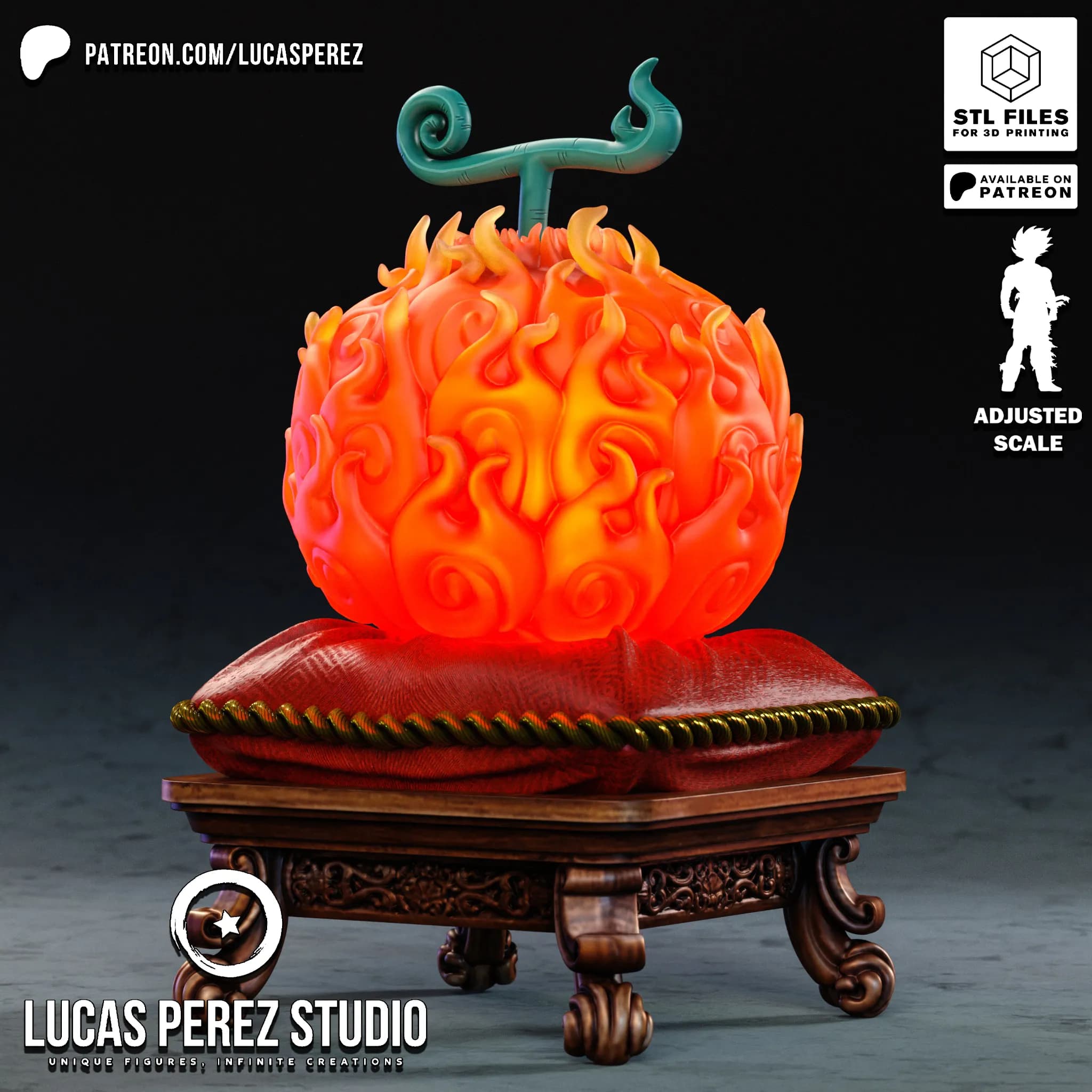 Fruta Mera Mera - One Piece - Imagen 10