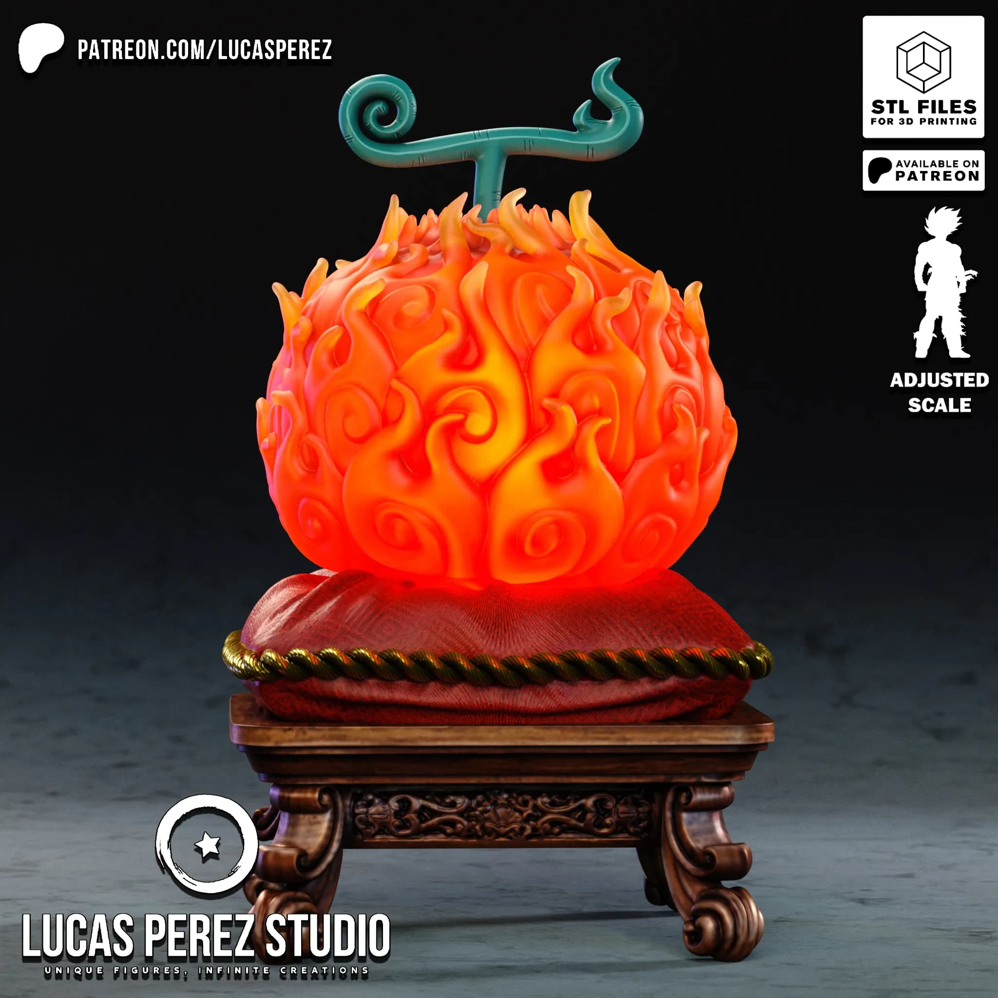 Fruta Mera Mera - One Piece - Imagen 11