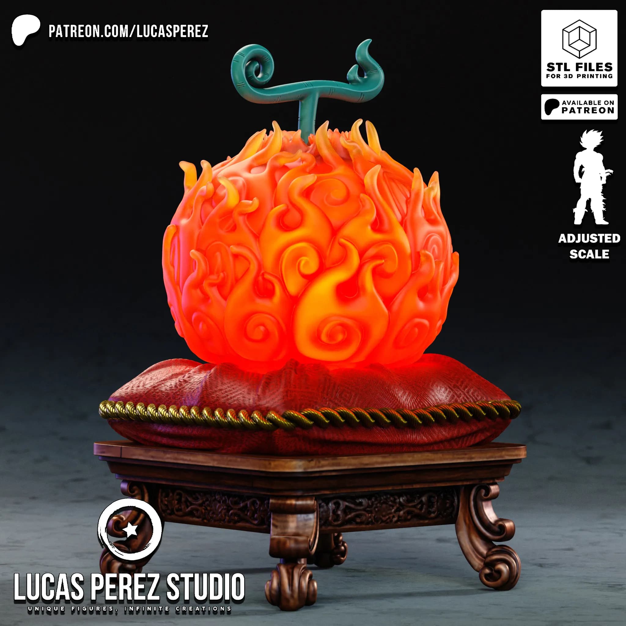 Fruta Mera Mera - One Piece - Imagen 12