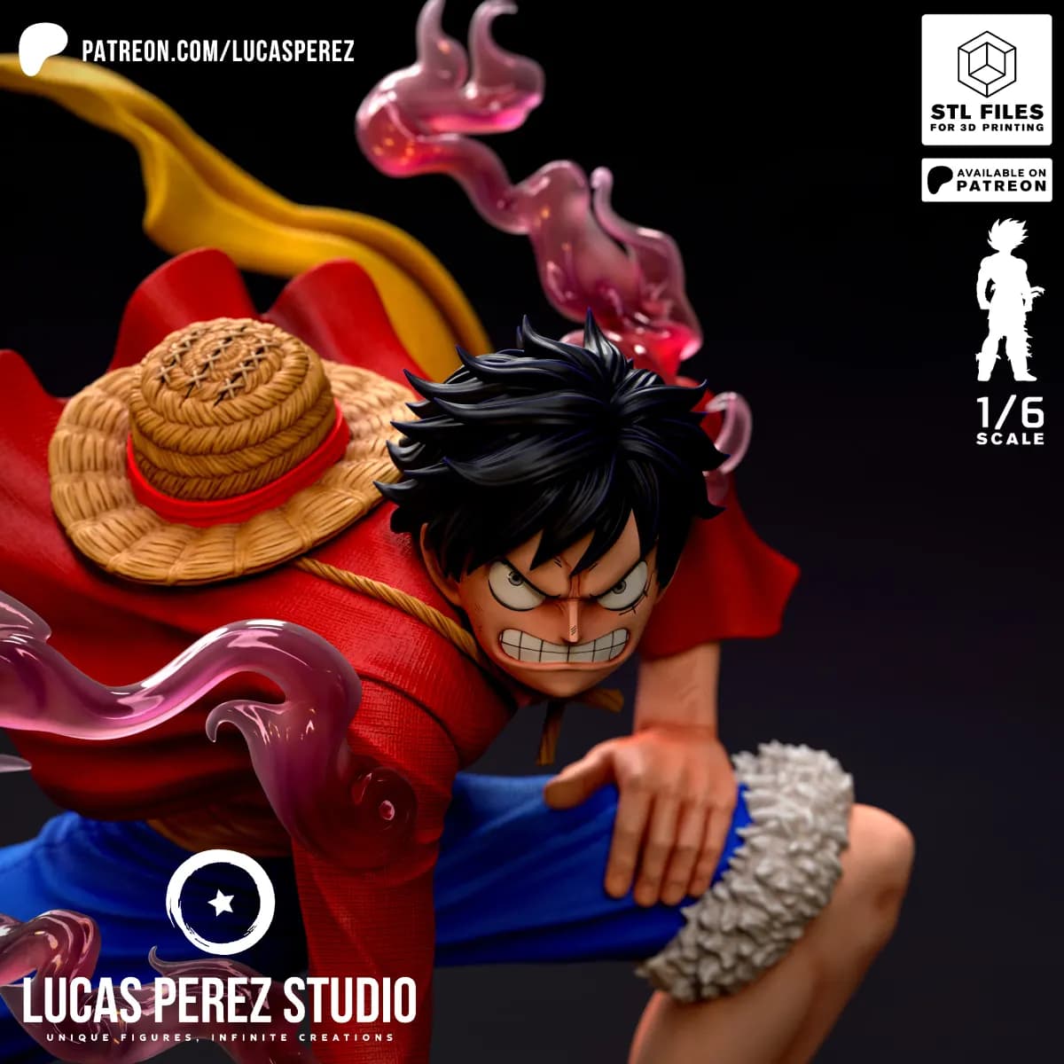 Luffy Gear 2 - One Piece - Imagen 4