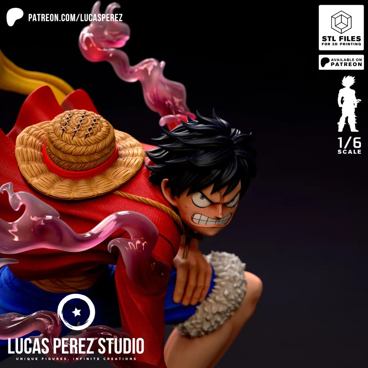 Luffy Gear 2 - One Piece - Imagen 5