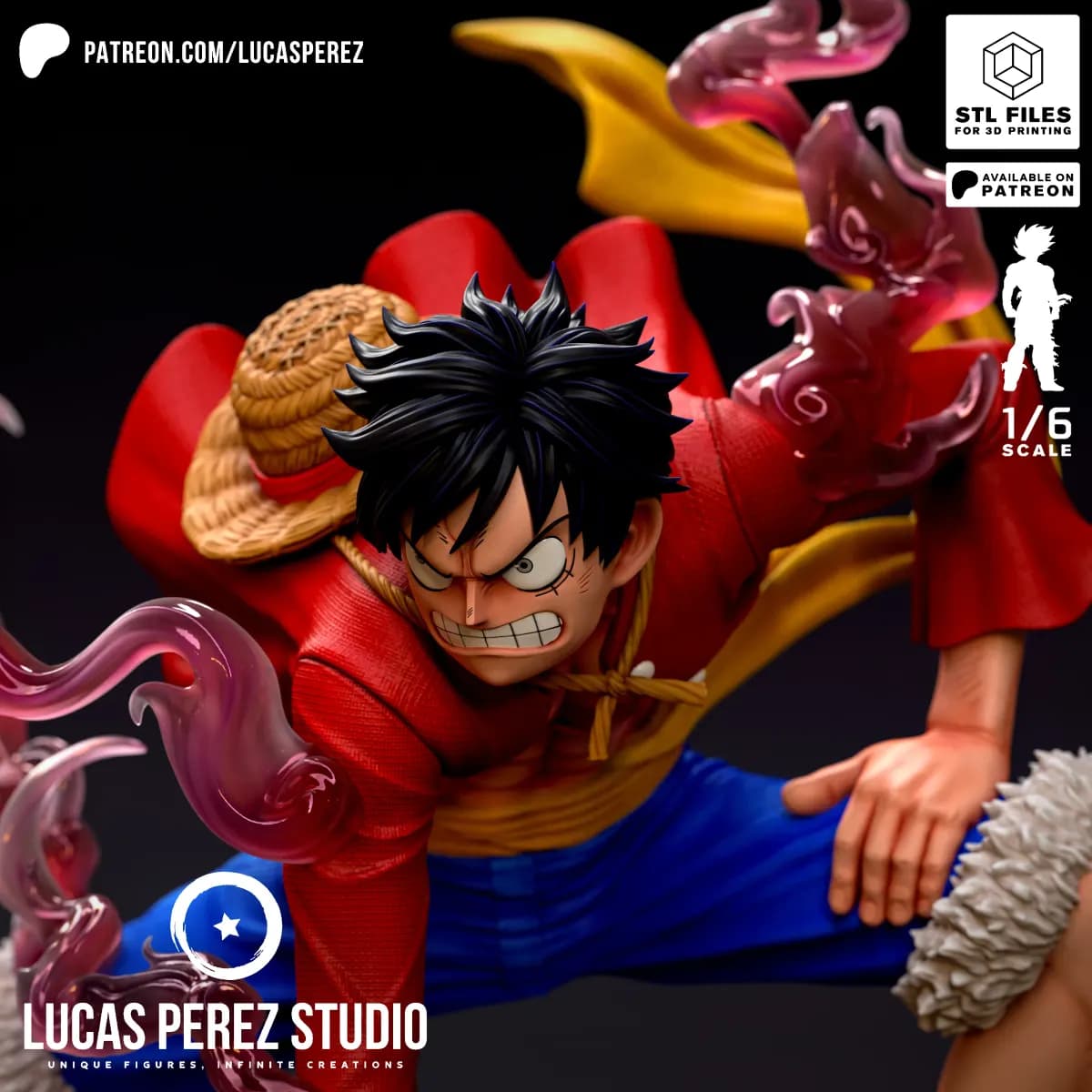 Luffy Gear 2 - One Piece - Imagen 8