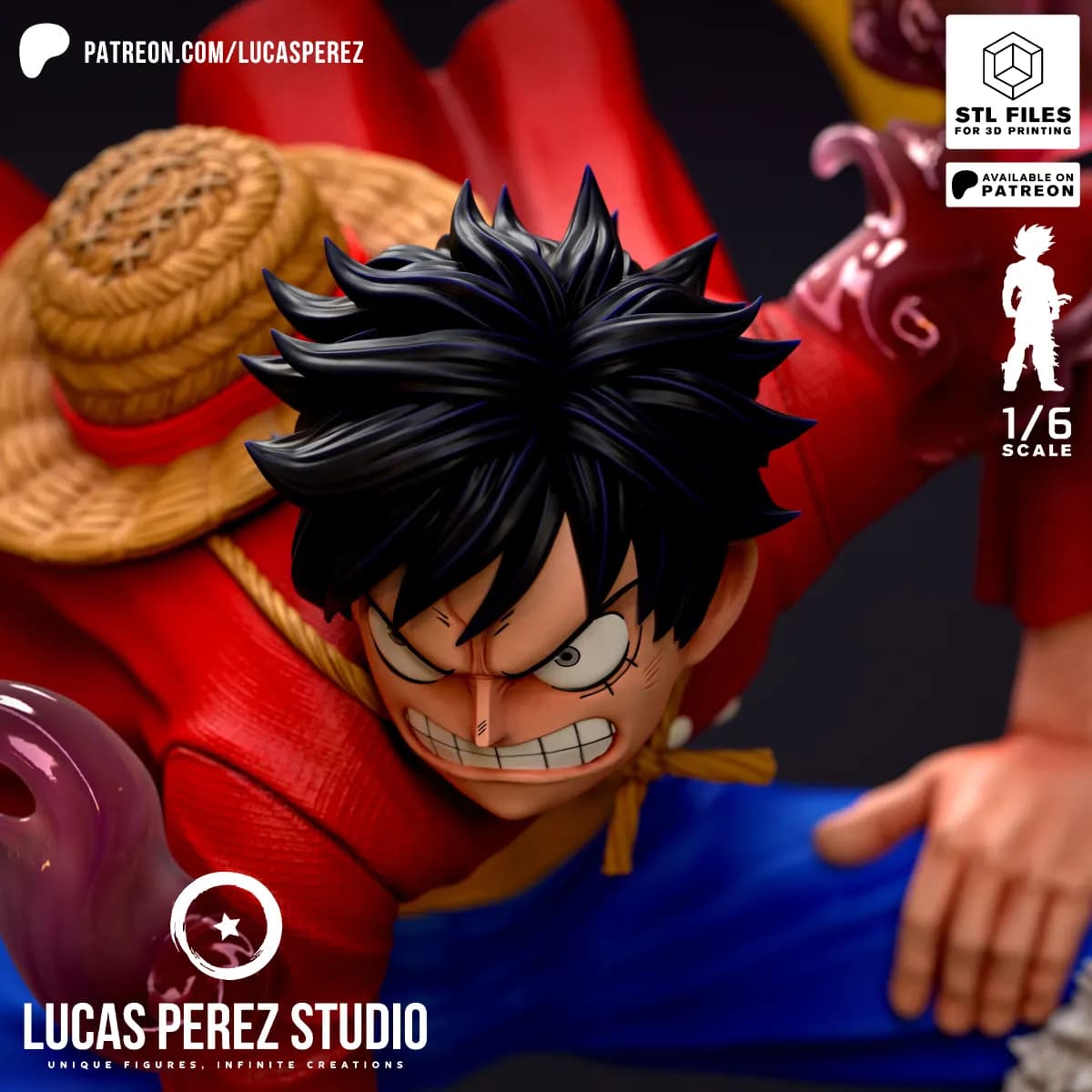 Luffy Gear 2 - One Piece - Imagen 9
