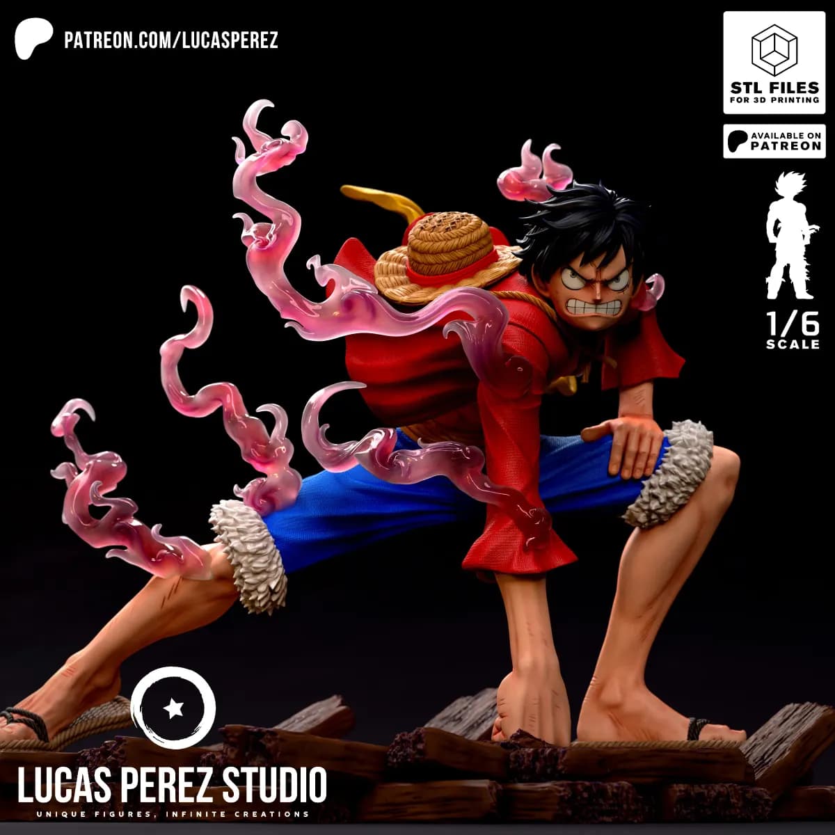 Luffy Gear 2 - One Piece - Imagen 1