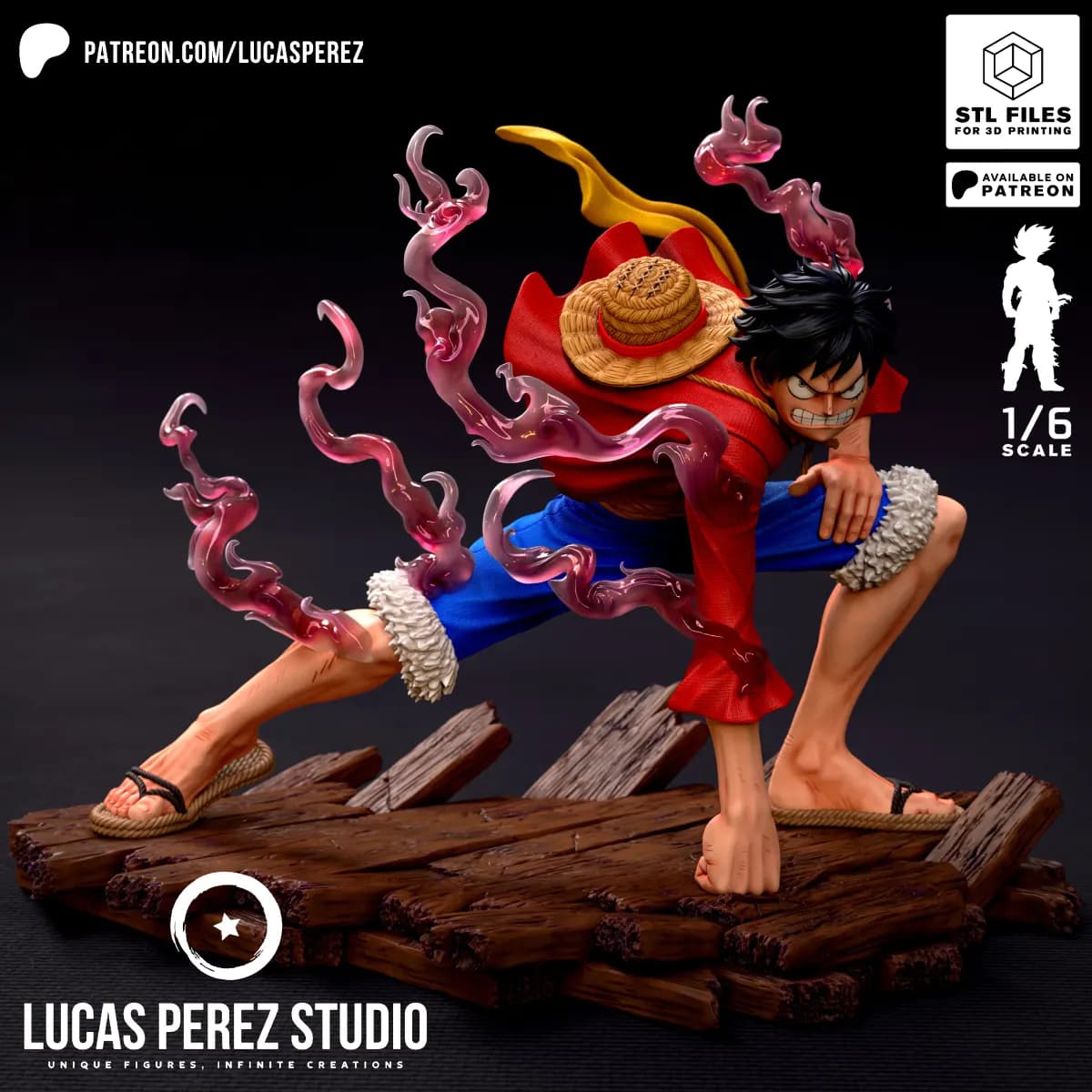 Luffy Gear 2 - One Piece - Imagen 6