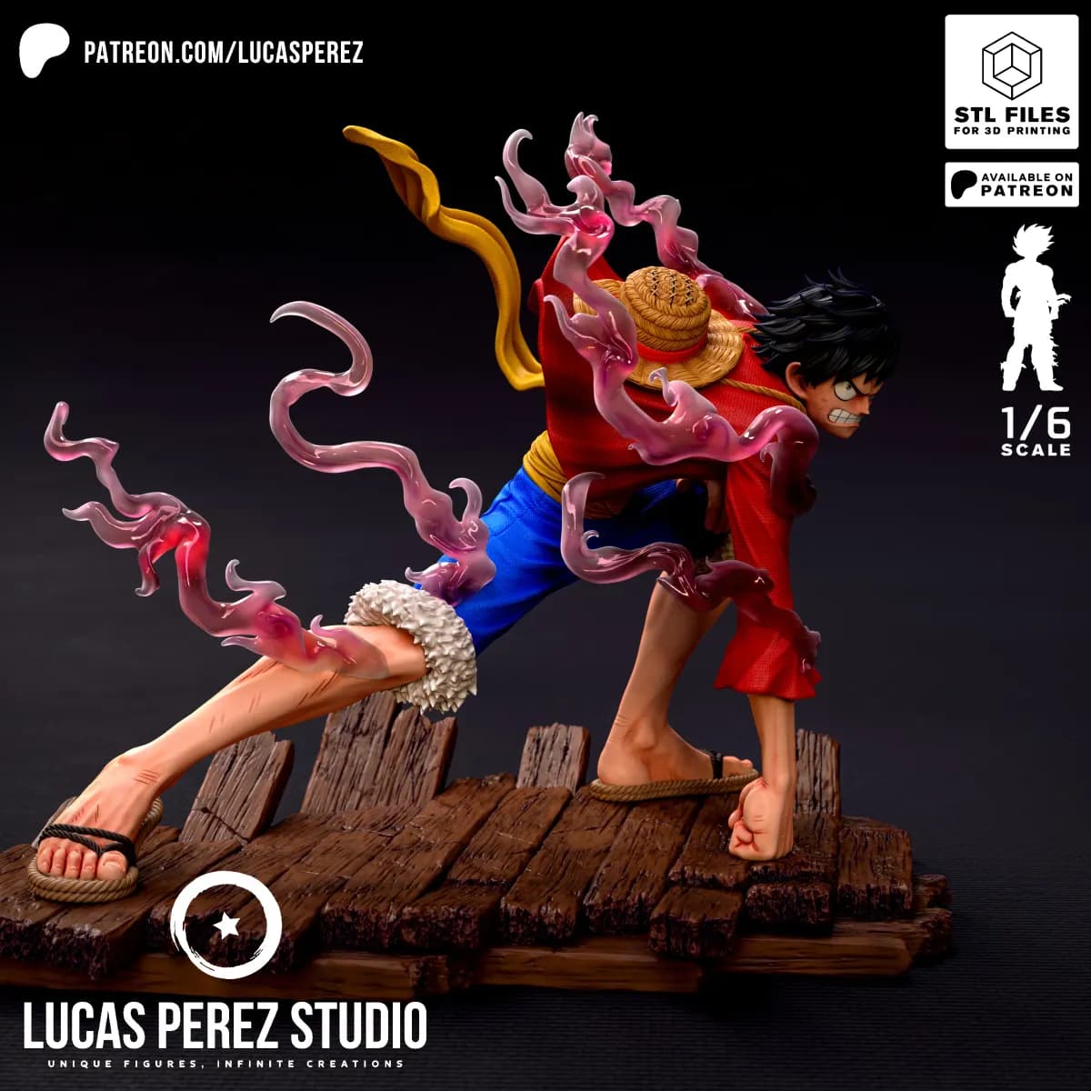 Luffy Gear 2 - One Piece - Imagen 18