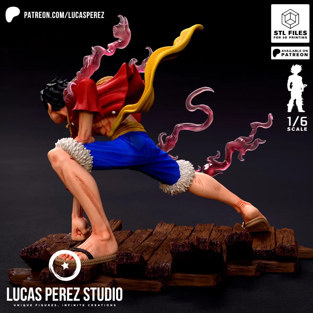 Luffy Gear 2 - One Piece - Imagen 21