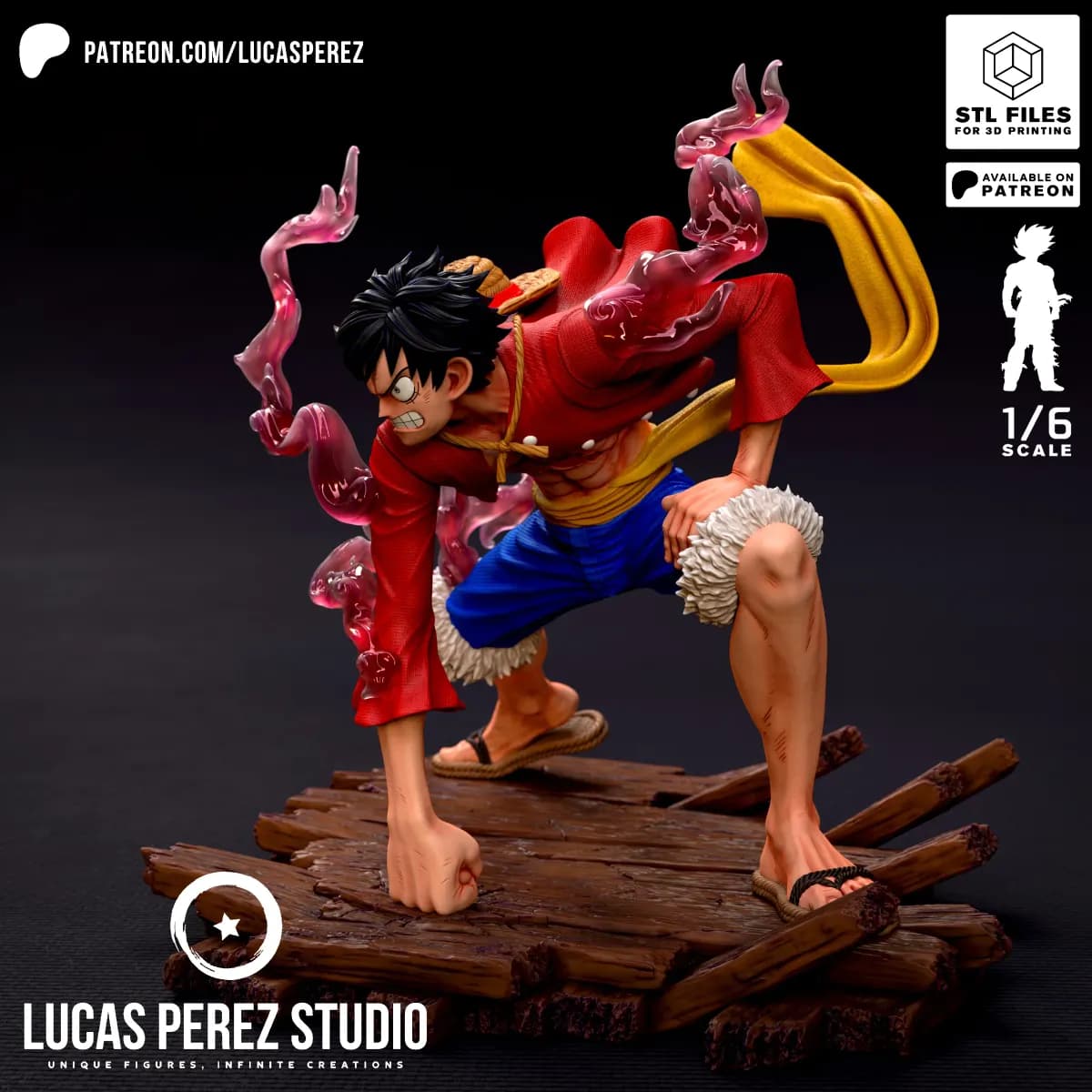 Luffy Gear 2 - One Piece - Imagen 23