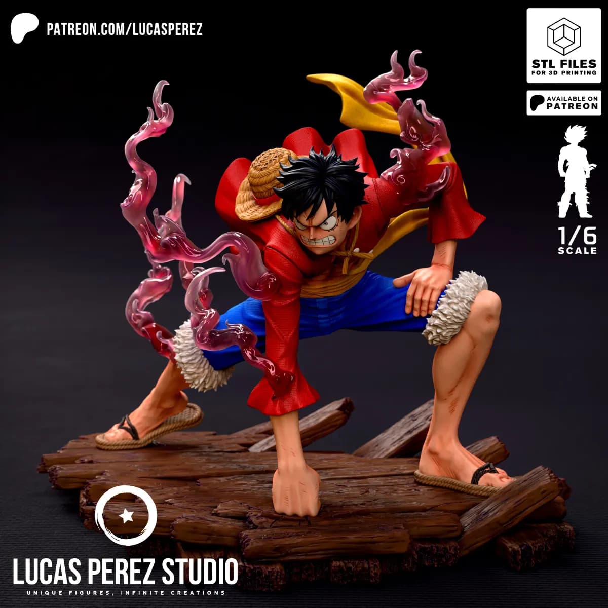 Luffy Gear 2 - One Piece - Imagen 25